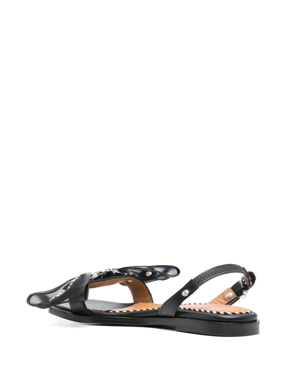 bow-detail sandals - 3