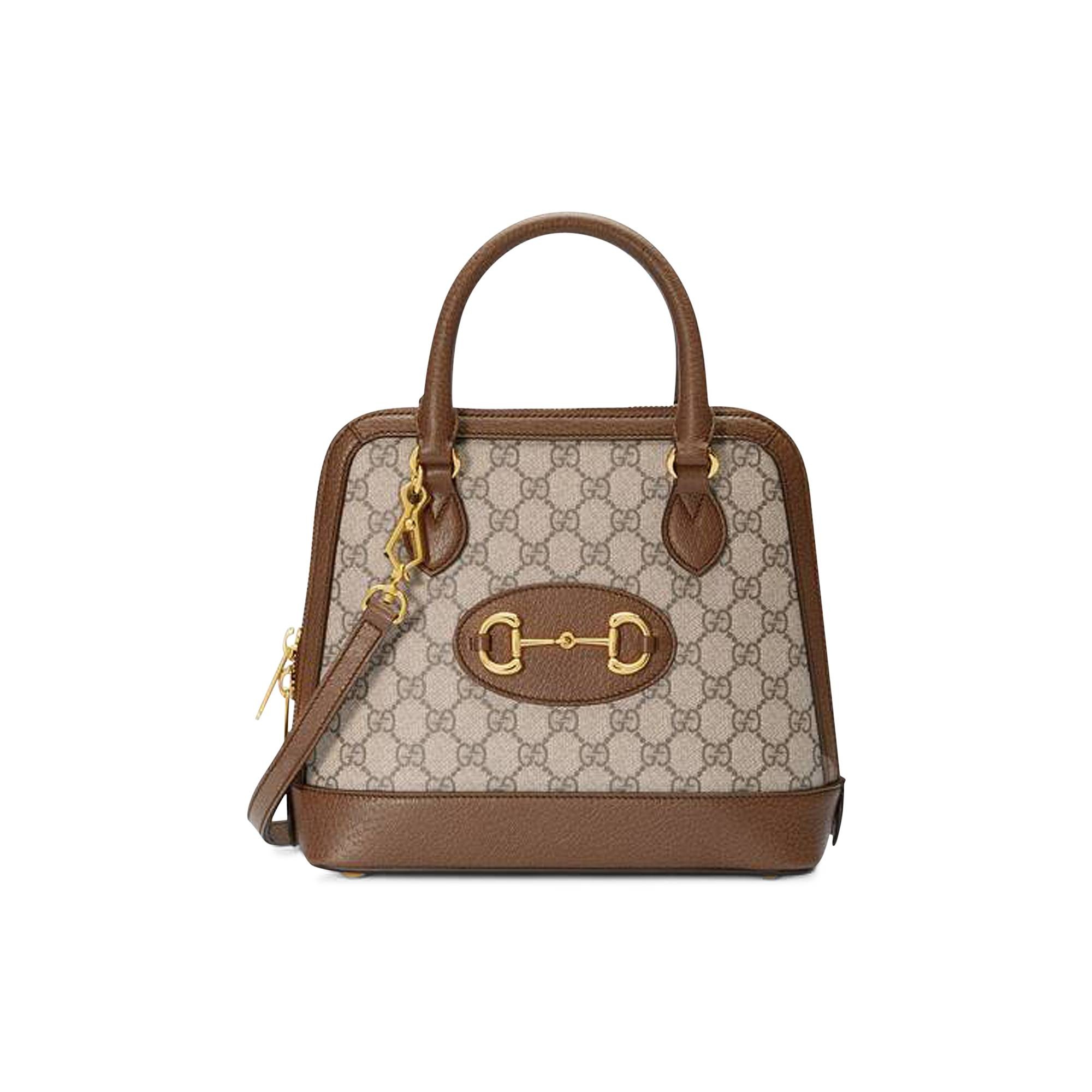 Gucci 1995 Horsebit Small Top Handle Bag 'Beige/Brown Sugar' - 1