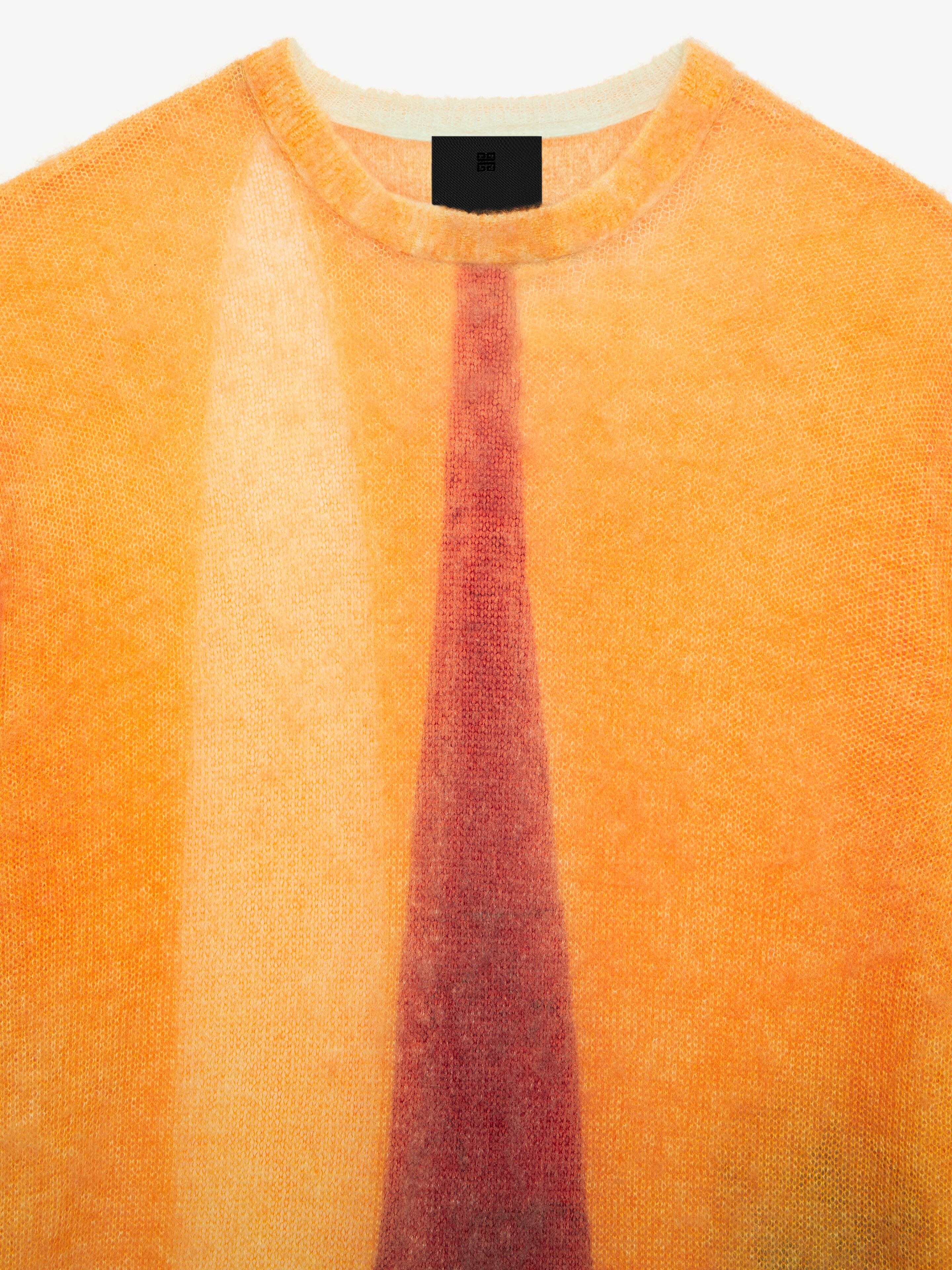 OVERSIZED SWEATER IN WOOL WITH CERAMIC PRINTS - 5