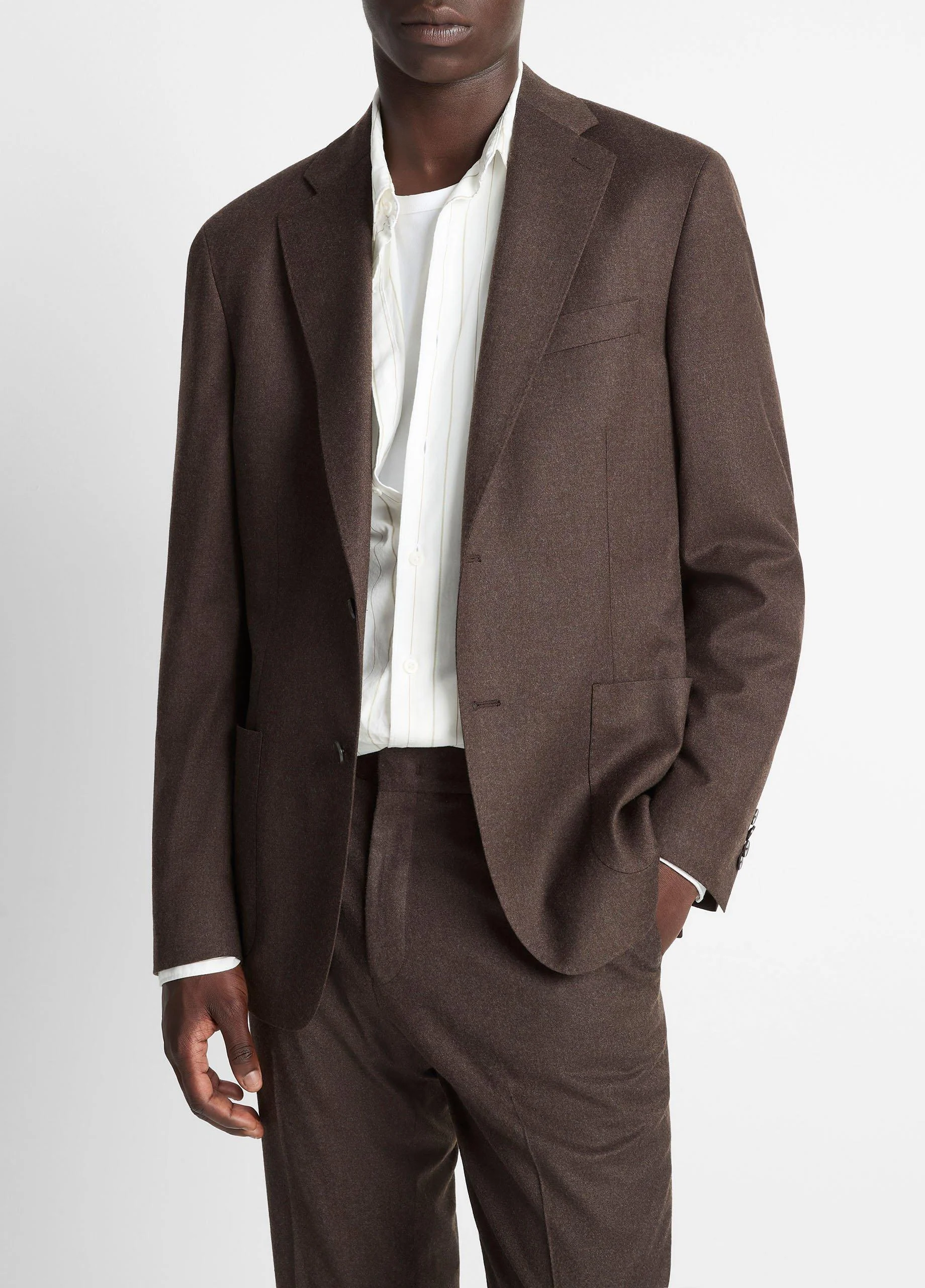 Wool-Silk Relaxed Sport Coat - 1