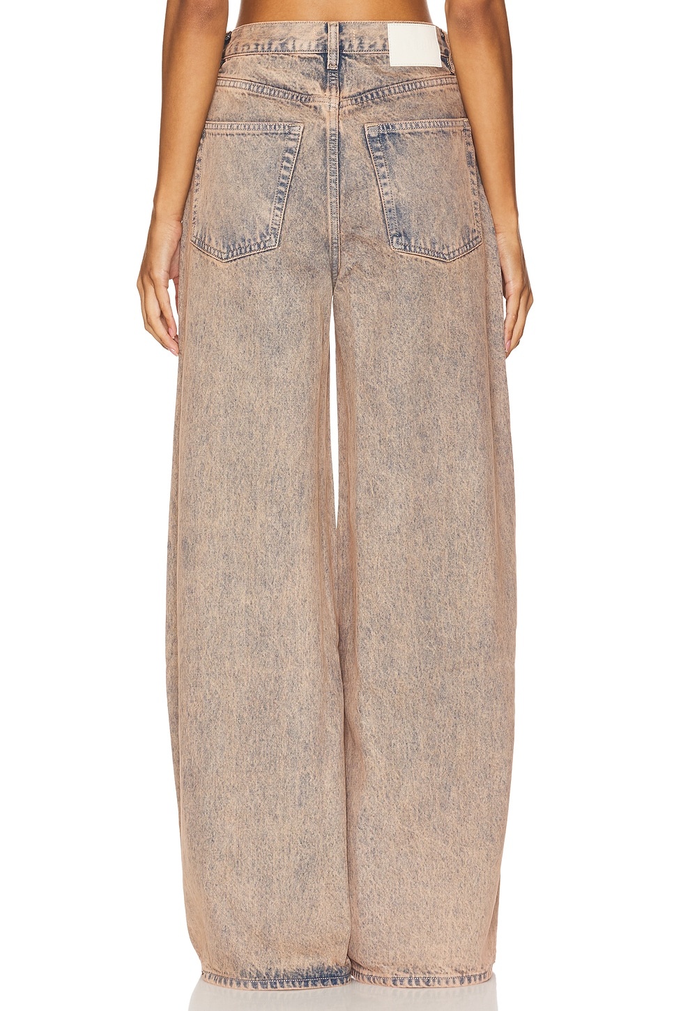 Luna Mid Rise Baggy Wide Leg - 4
