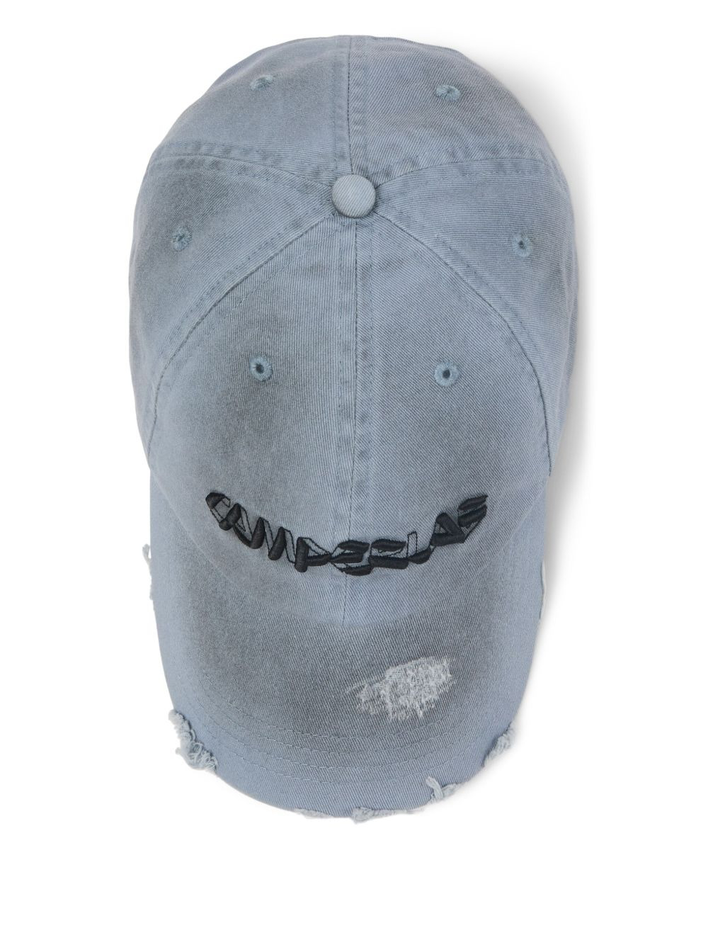 distressed-effect baseball cap - 4