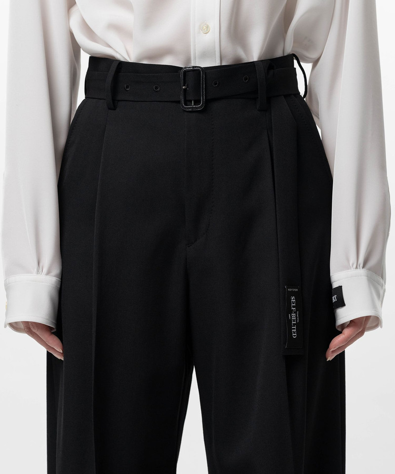Basic Belted Pants 7