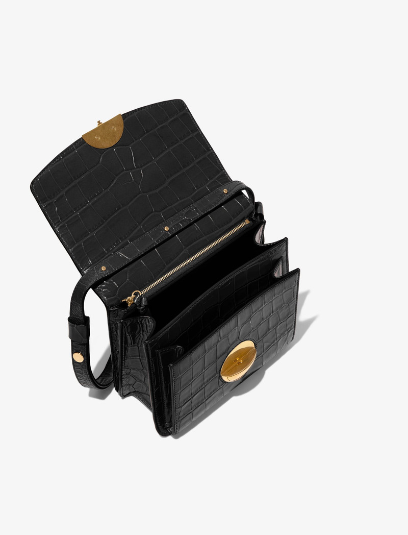 Embossed Croc Dia Day Bag 5