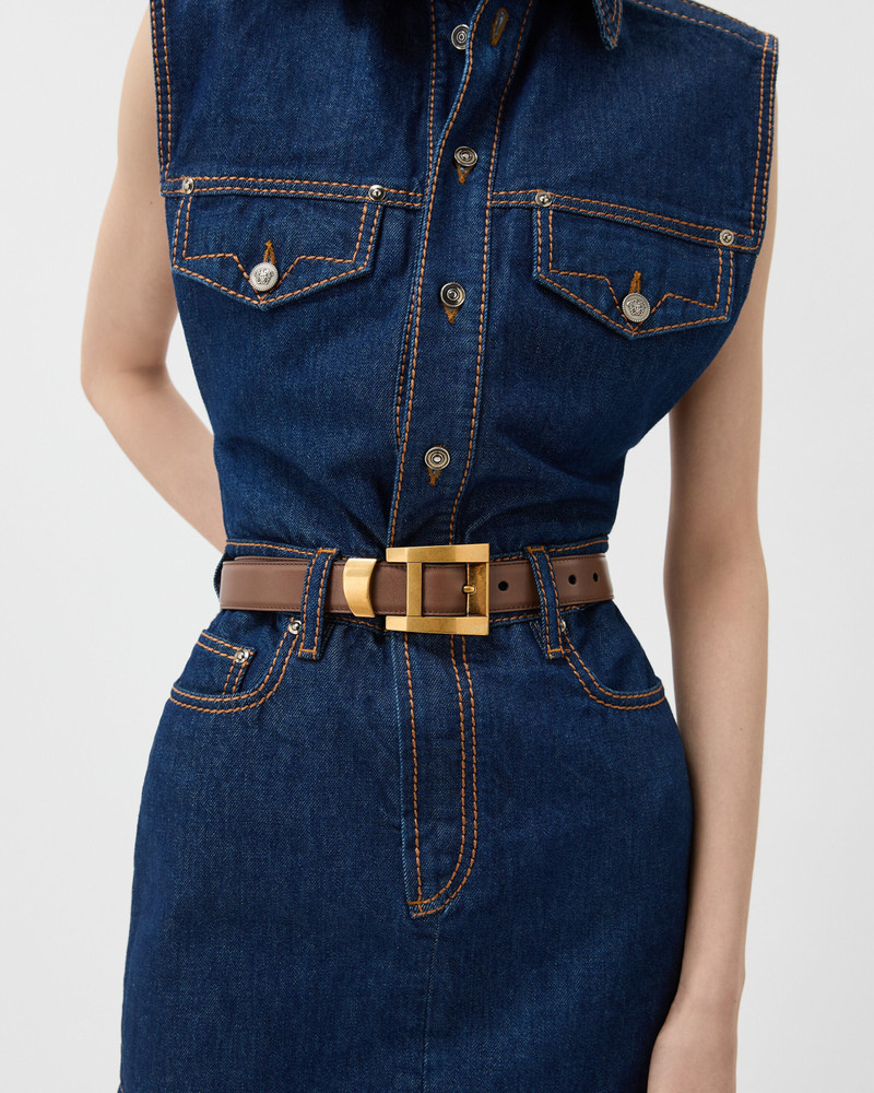 VERSACE Leather Belt 3 cm outlook