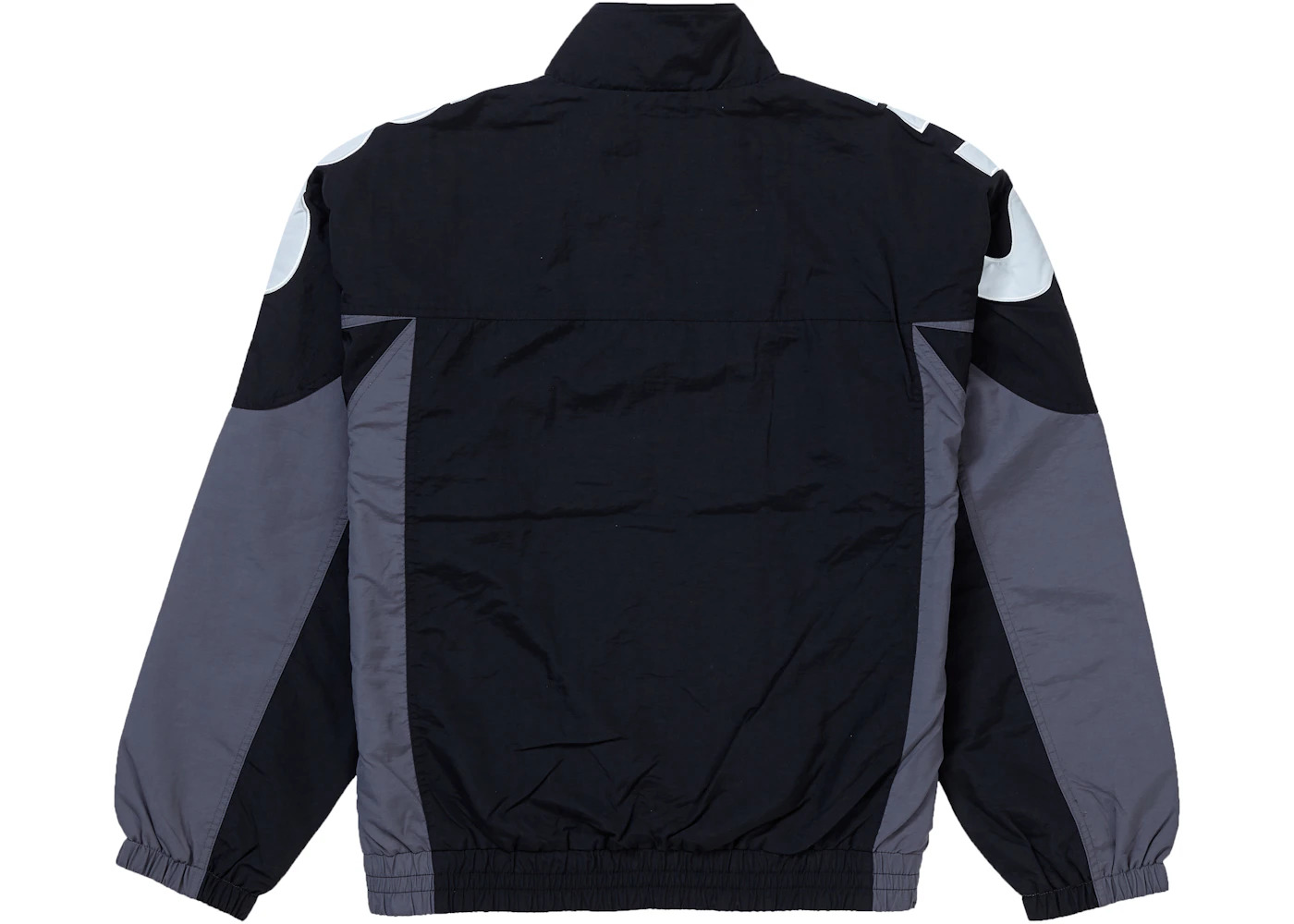 Supreme Shoulder Logo Track Jacket Black - 2