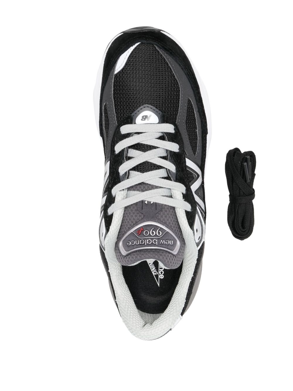 990 low-top panelled sneakers - 4