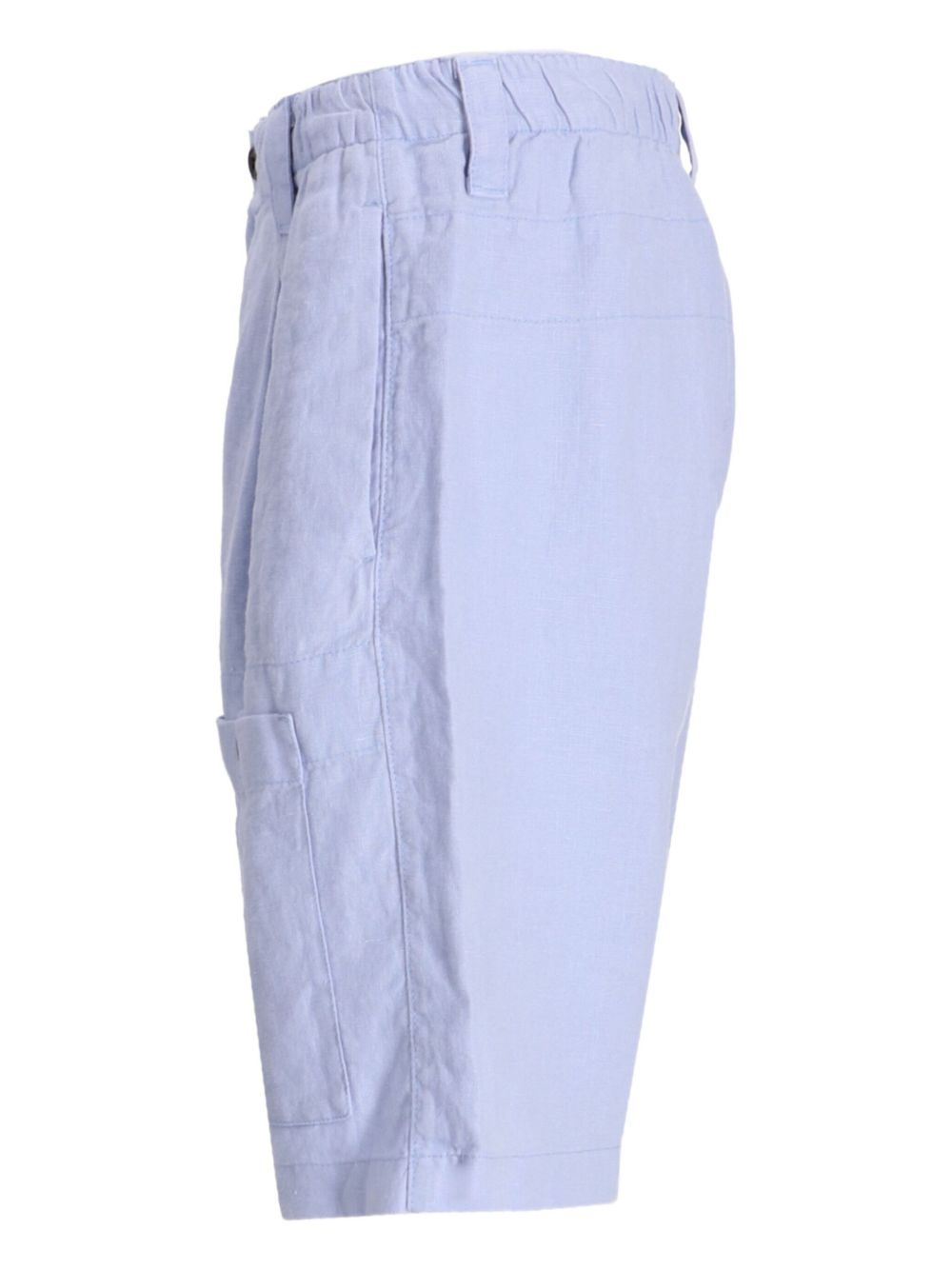 elasticated-waist bermuda shorts - 3