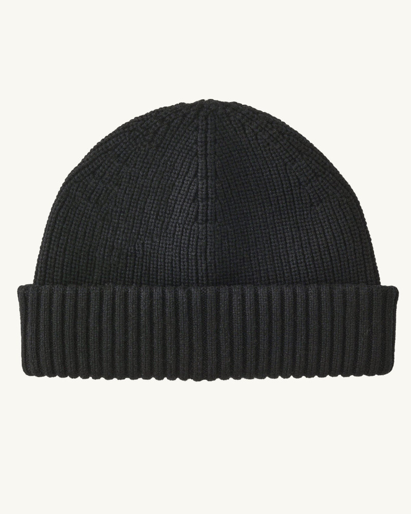 WOOL CASHMERE BEANIE - BLACK 1