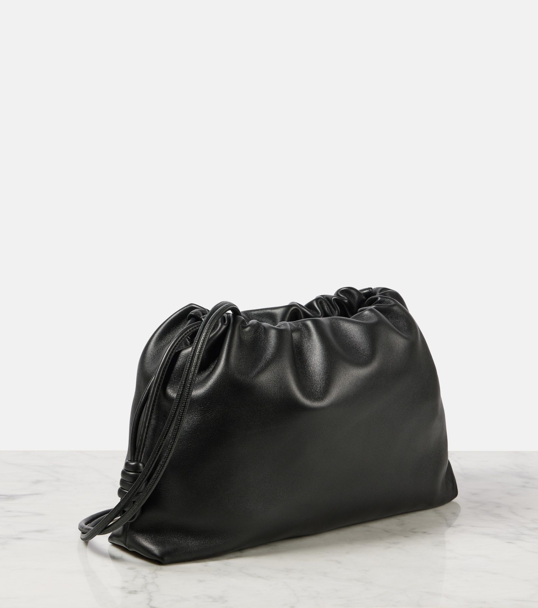 Flamenco Large leather clutch - 4