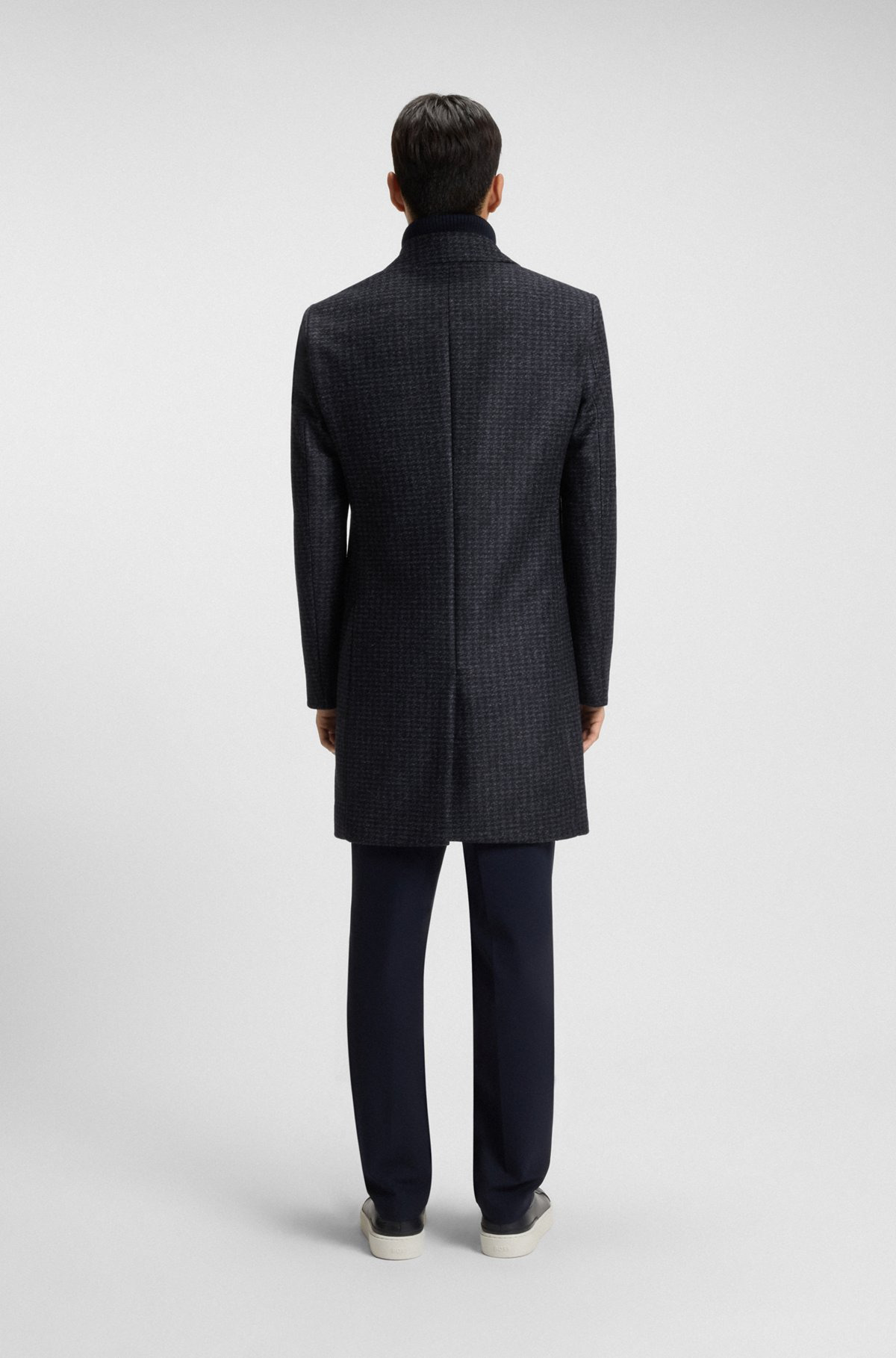 SLIM-FIT COAT WITH DETACHABLE INNER - 5