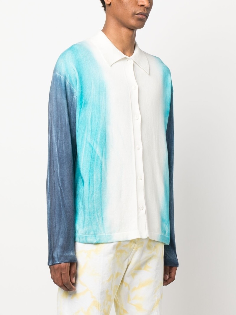 faded-effect knit sweatshirt - 3