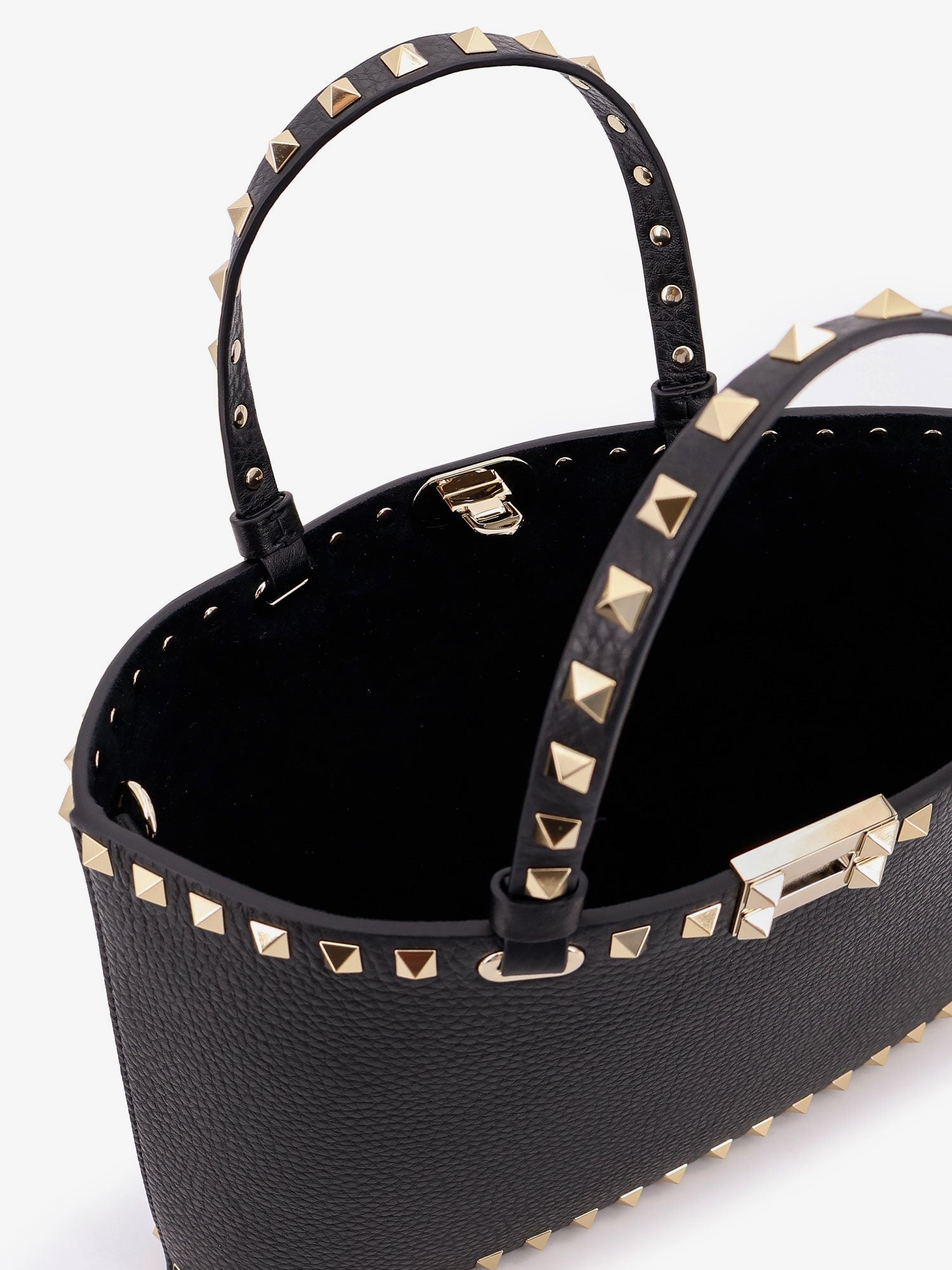 Valentino Garavani Rockstud Small Tote Valentino Garavani Leather Bag - 4