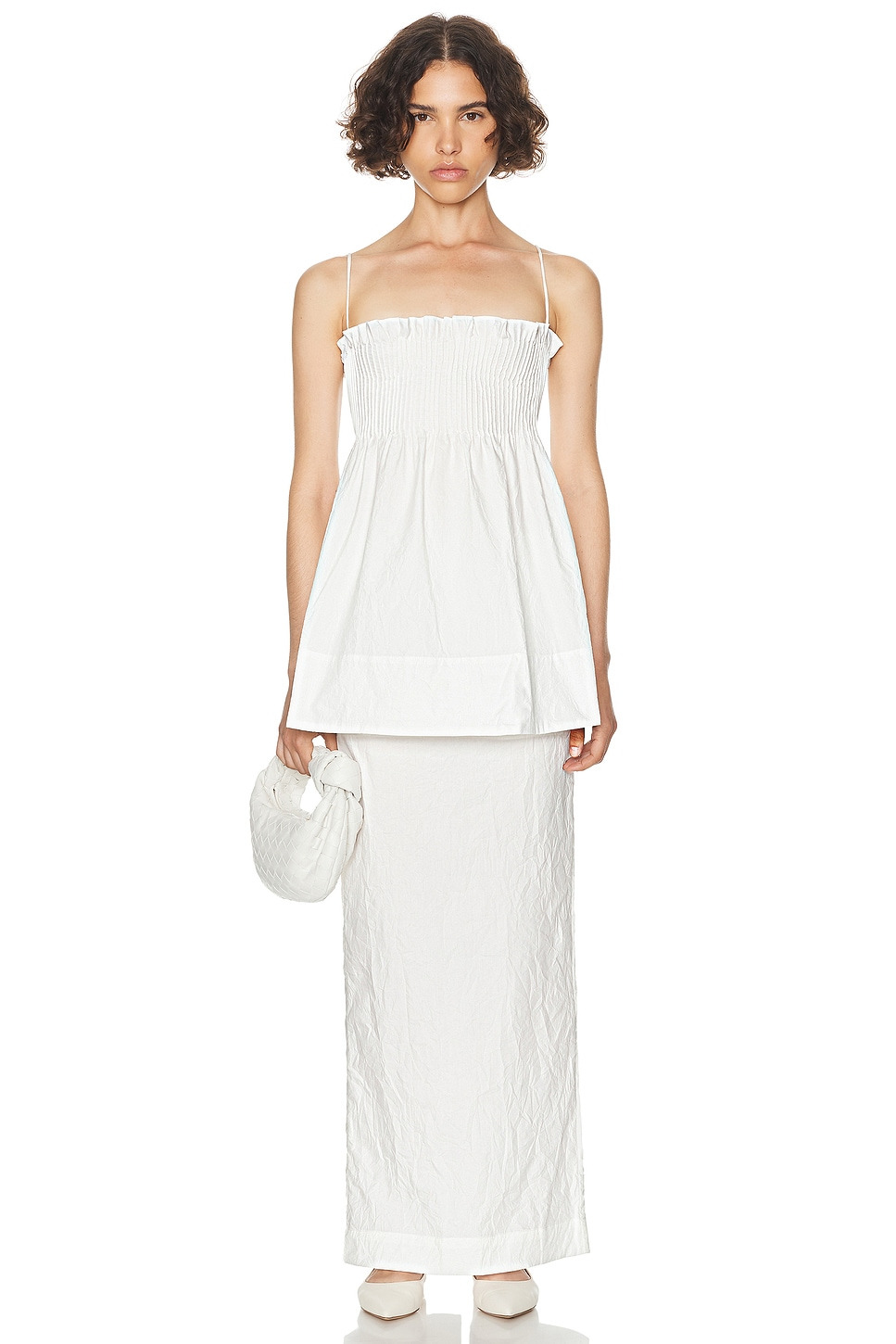 Crinkle Maxi Skirt - 4