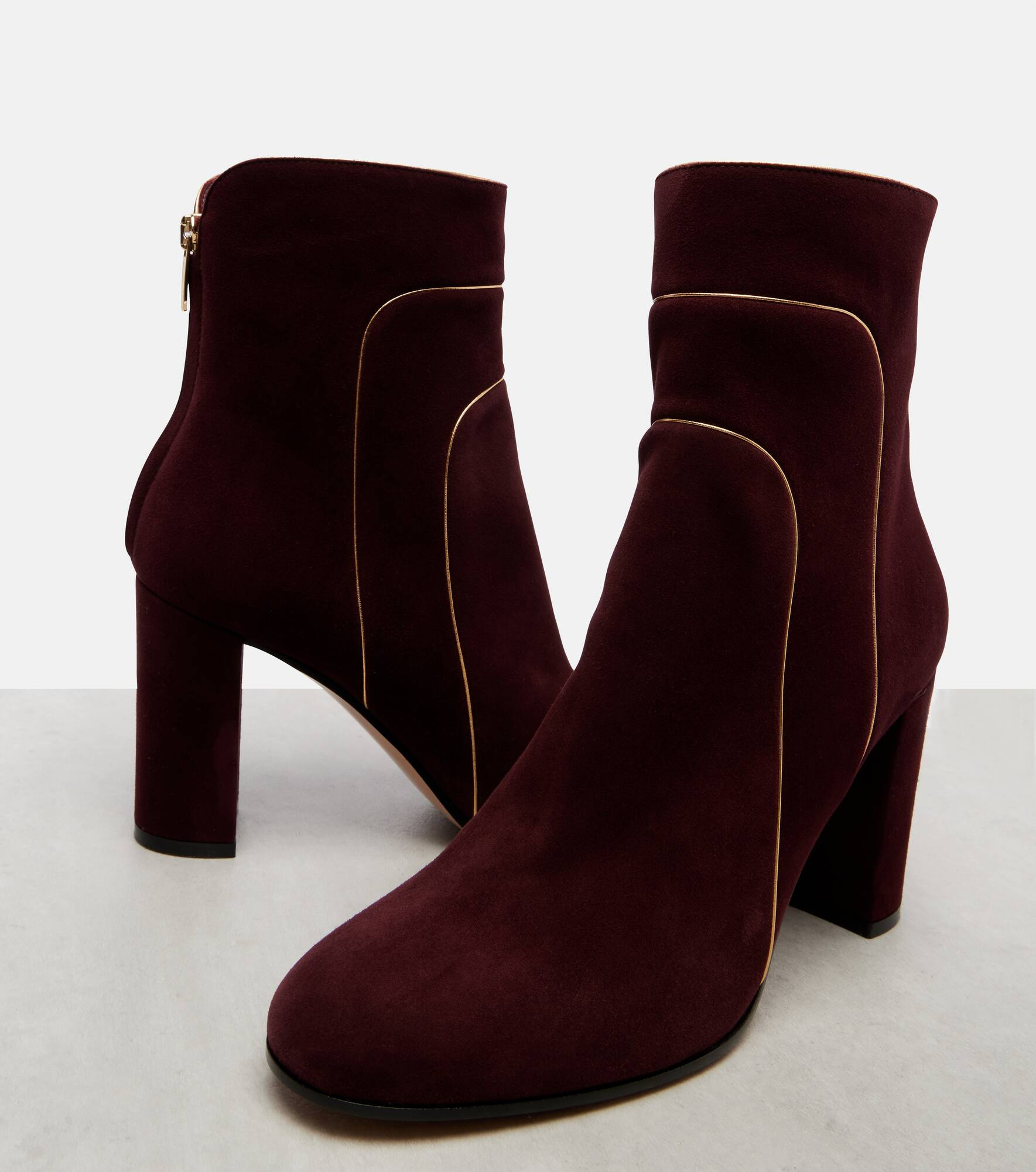 85 suede ankle boots - 5