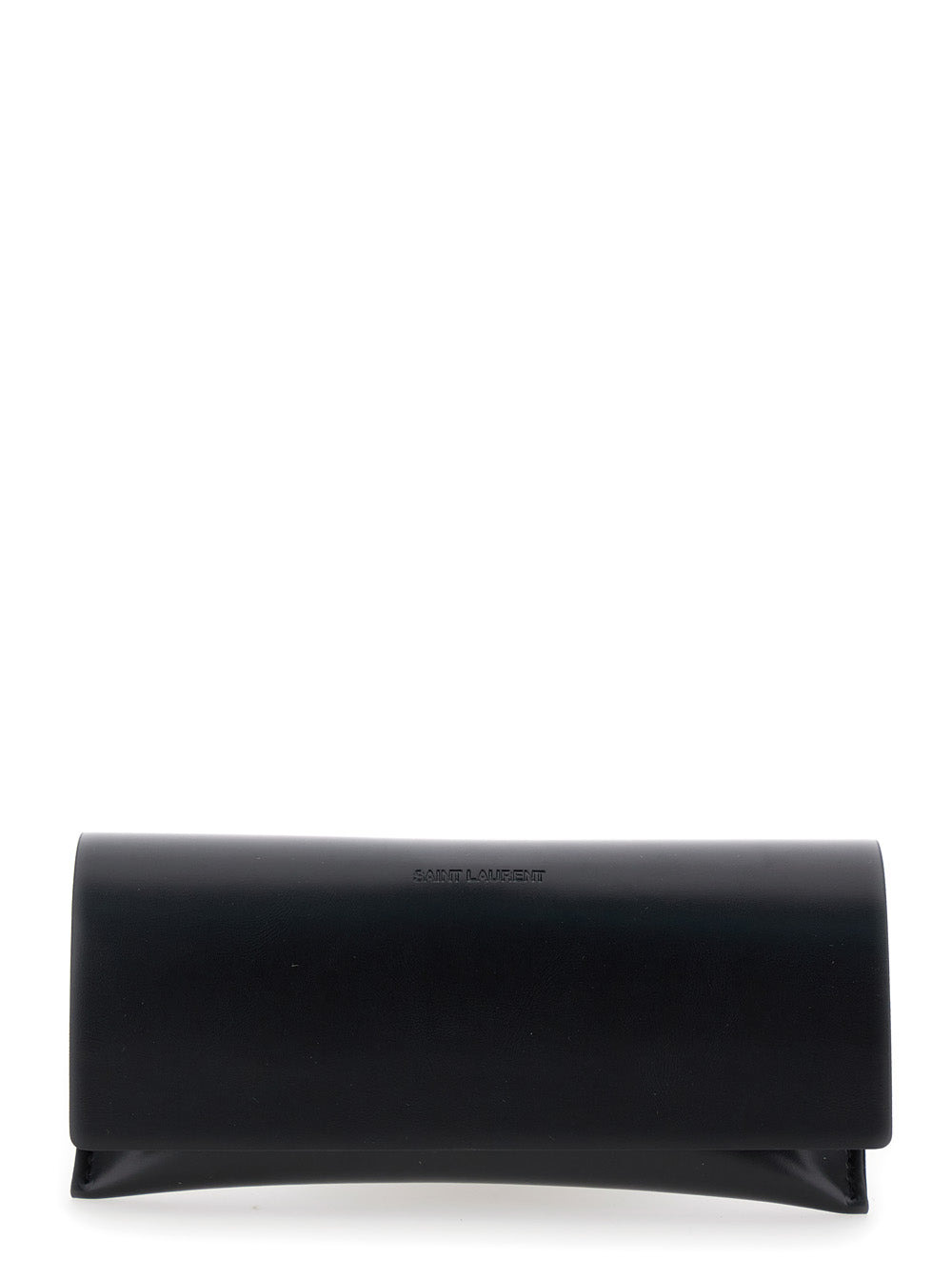 Saint Laurent Women Black Sunglasses With Rectangular Frame And Cassandre Logo On Temples In Acetate - 4