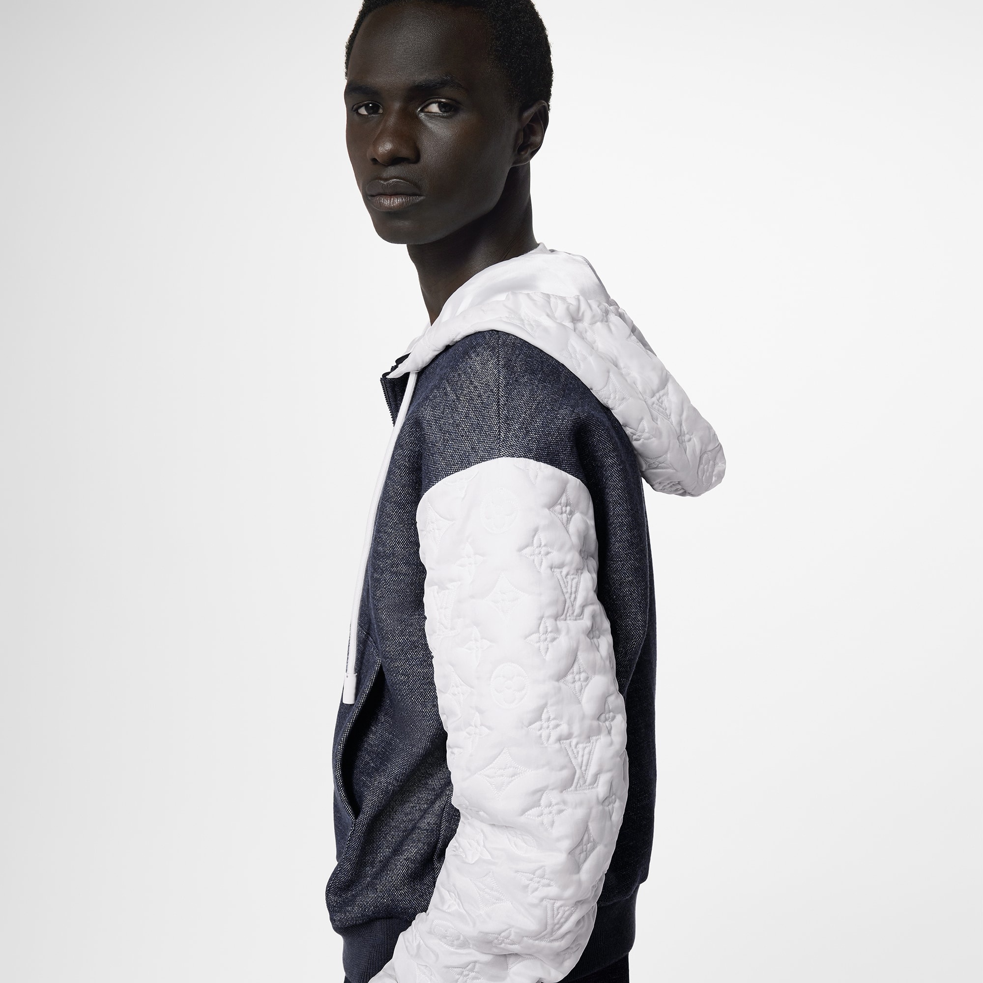 Hybrid Monogram Hooded Blouson - 5