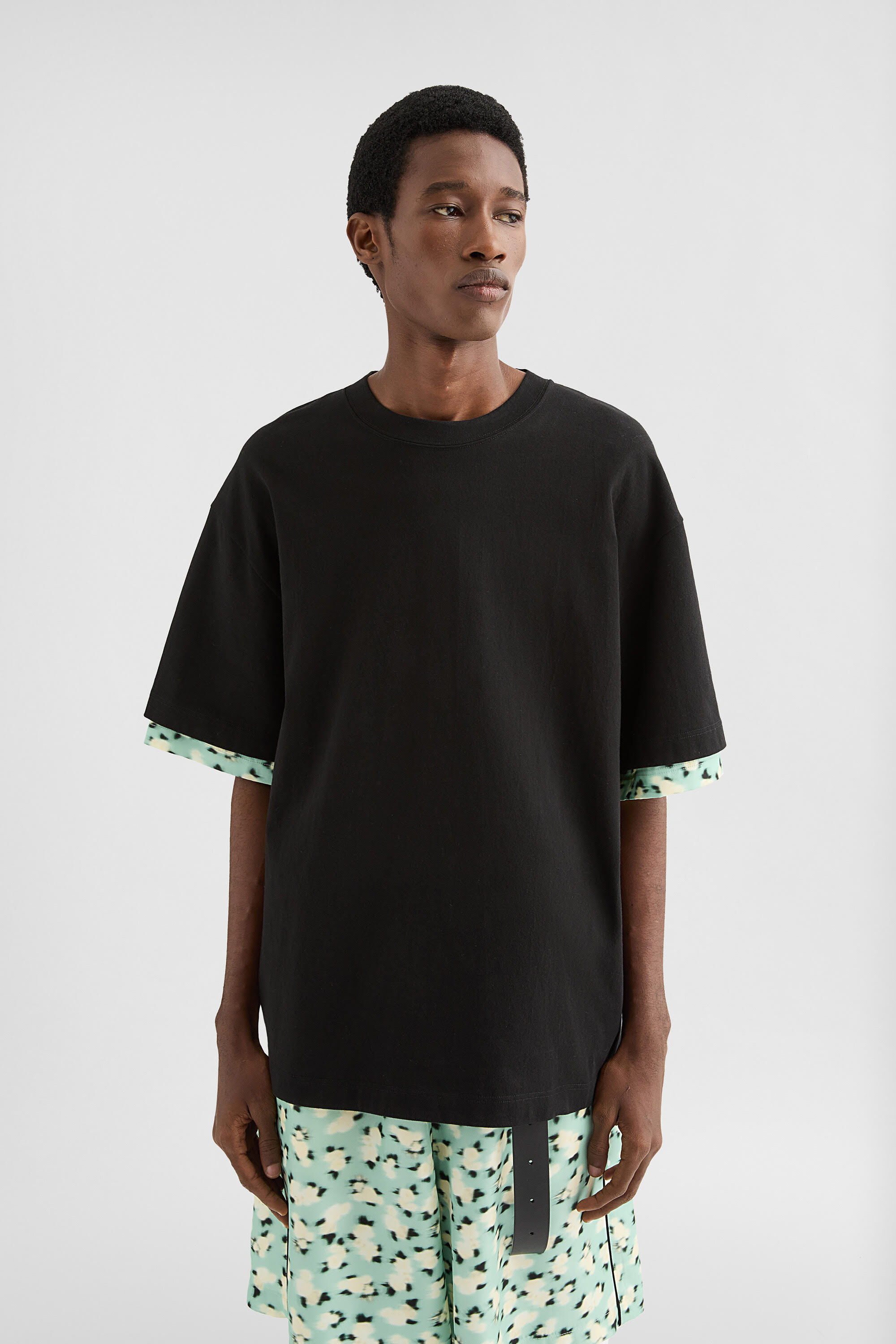 Cotton Crew-Neck T-Shirt - 4