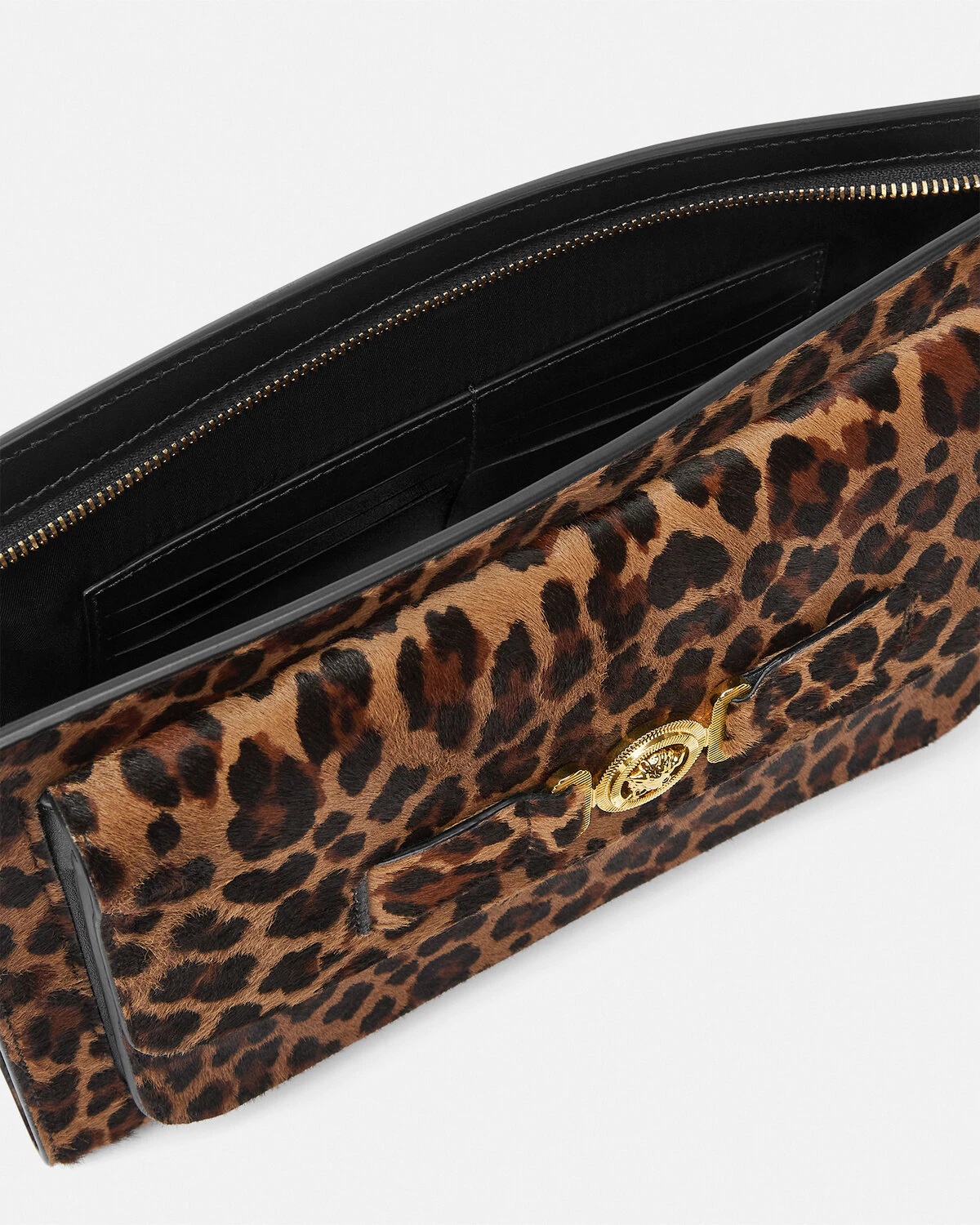 Leopard Medusa Biggie Large Pouch - 4