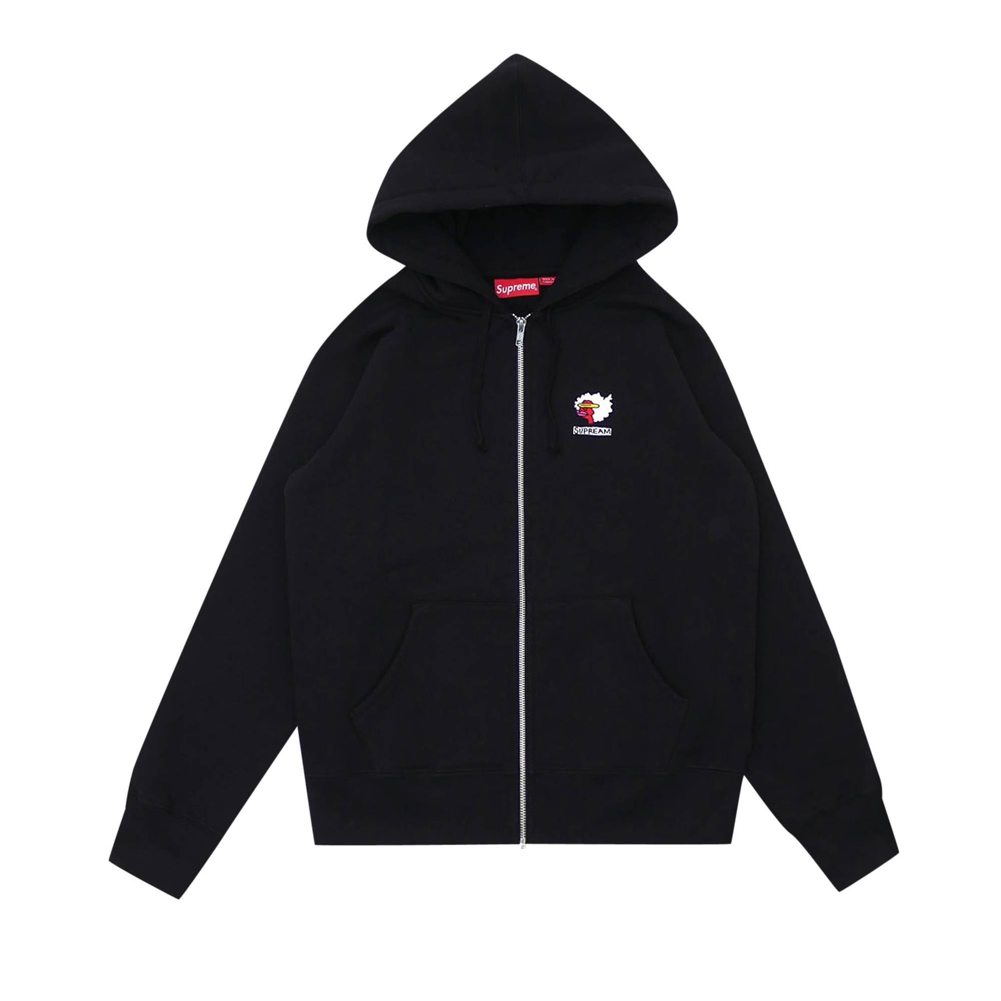 Supreme Gonz Ramm Zip Up Sweatshirt 'Black' - 1