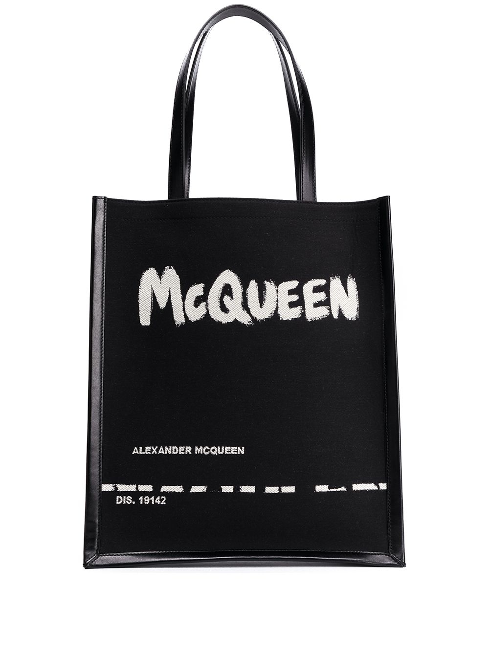 logo-print tote bag - 1