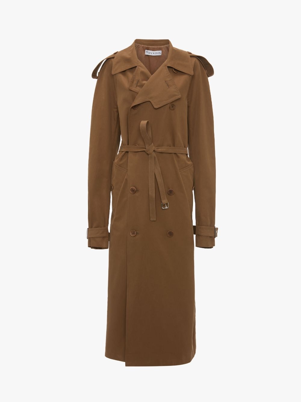 COTTON DRILL TRENCH COAT - 1
