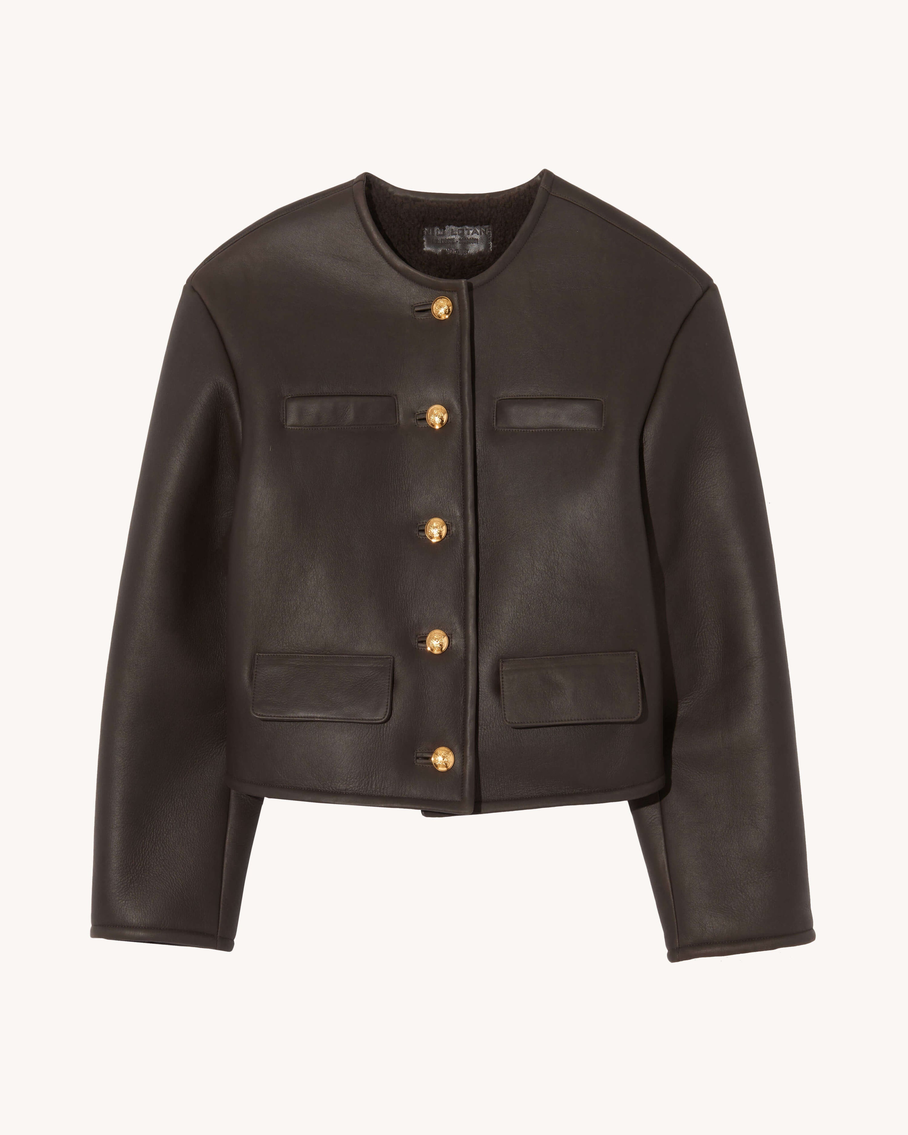 SELINA SHEARLING JACKET - 1