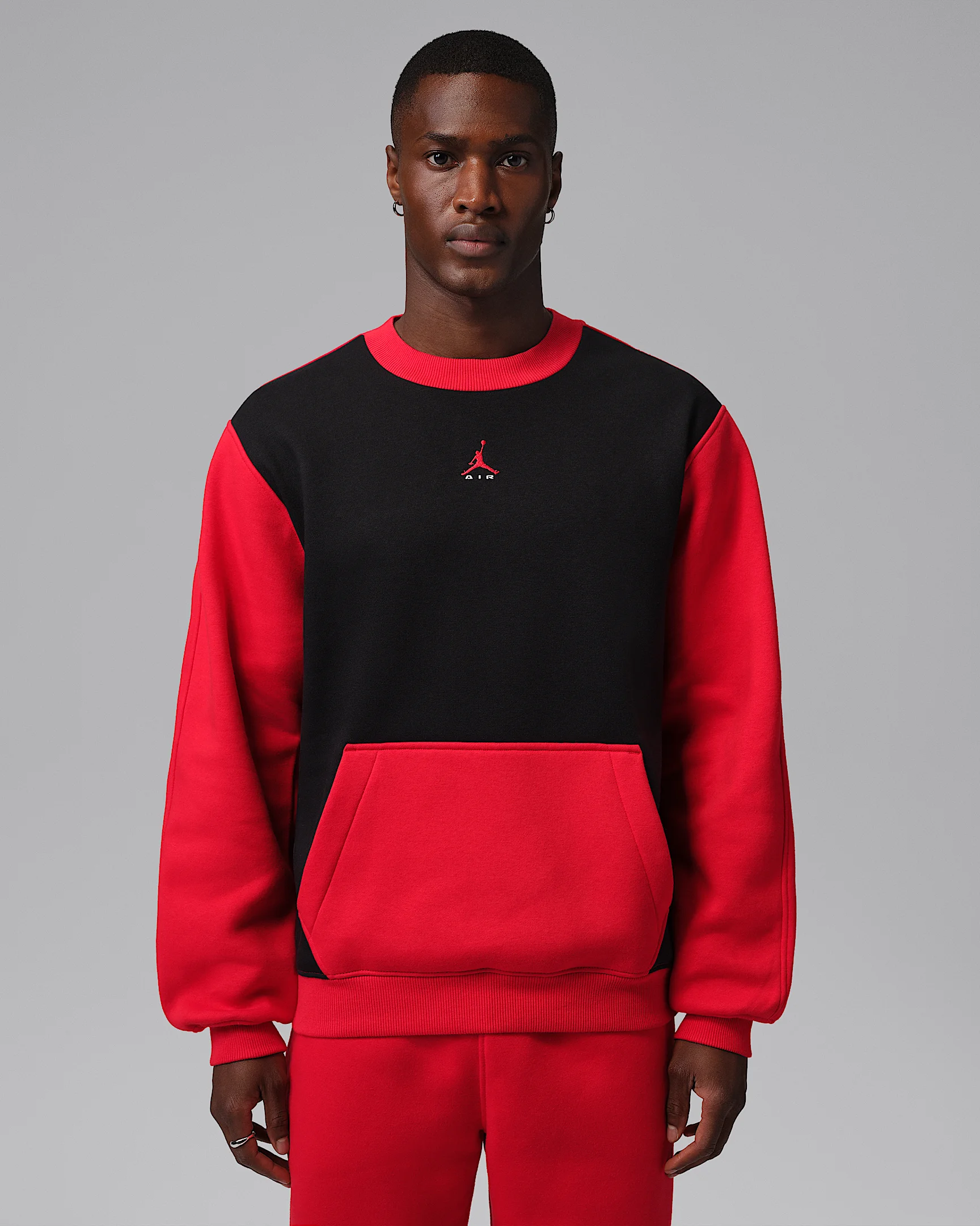 Jordan Brooklyn Men's Fleece Crew-Neck Sweatshirt - 1