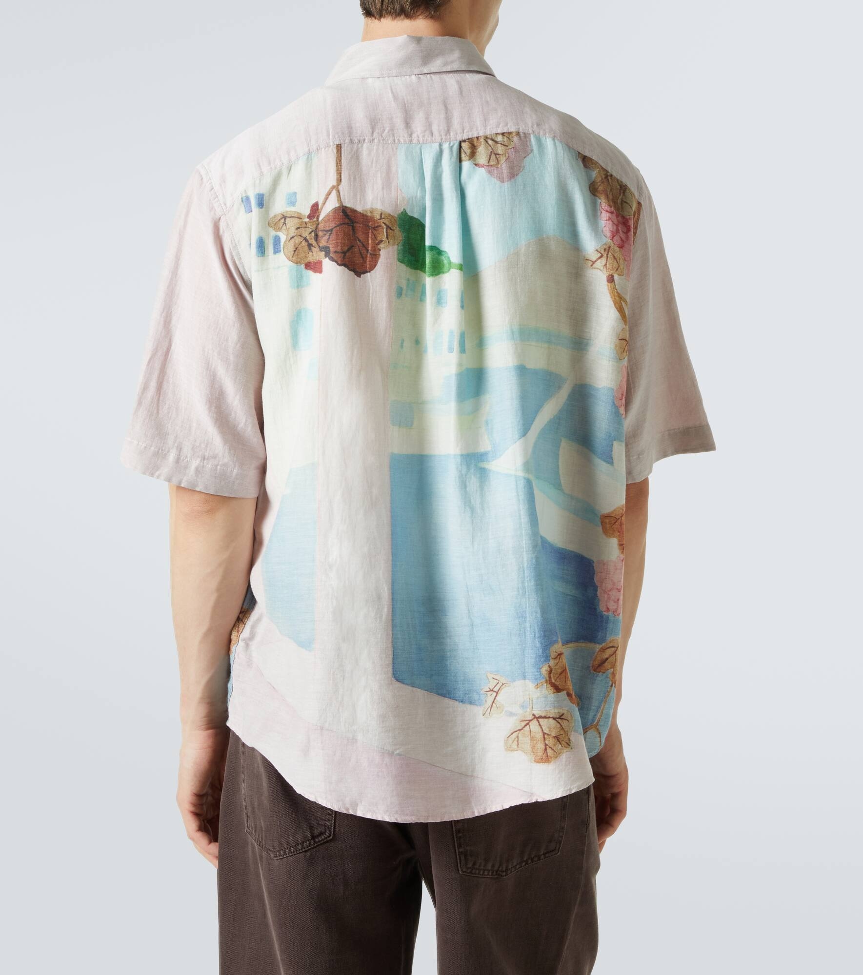 Beyond cotton and silk bowling shirt - 4