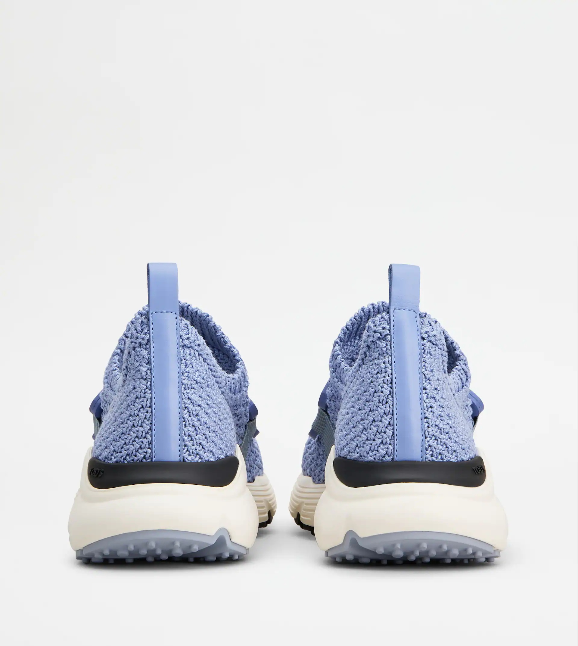 SLIP-ON SNEAKERS IN FABRIC - LIGHT BLUE - 2