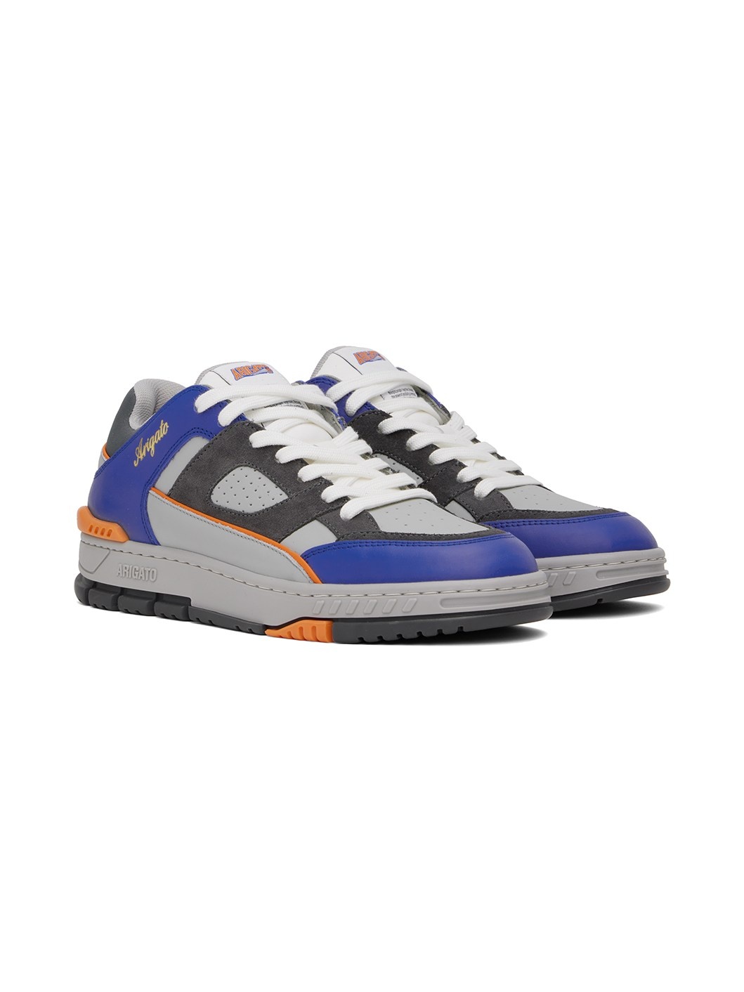 Gray & Blue Area Team Colours Sneakers - 4