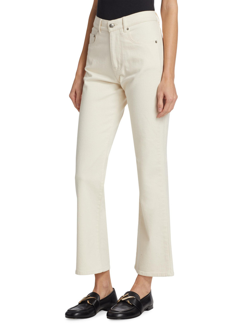 Women's Jasper Stretch Mid-Rise Jeans - Ecru 4