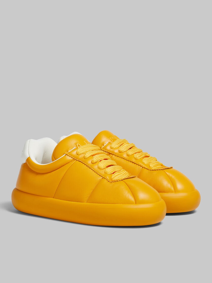 ORANGE LEATHER BIGFOOT 2.0 SNEAKER - 2