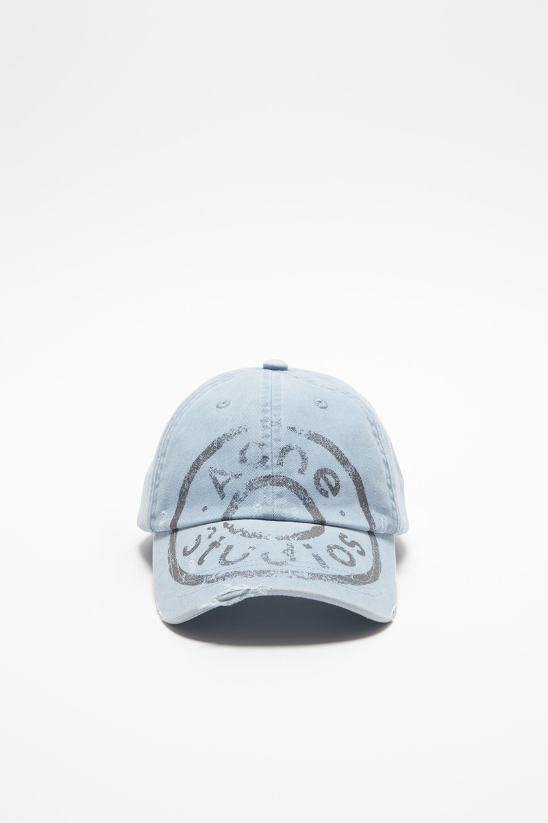 Cap printed logo - Pale blue 1