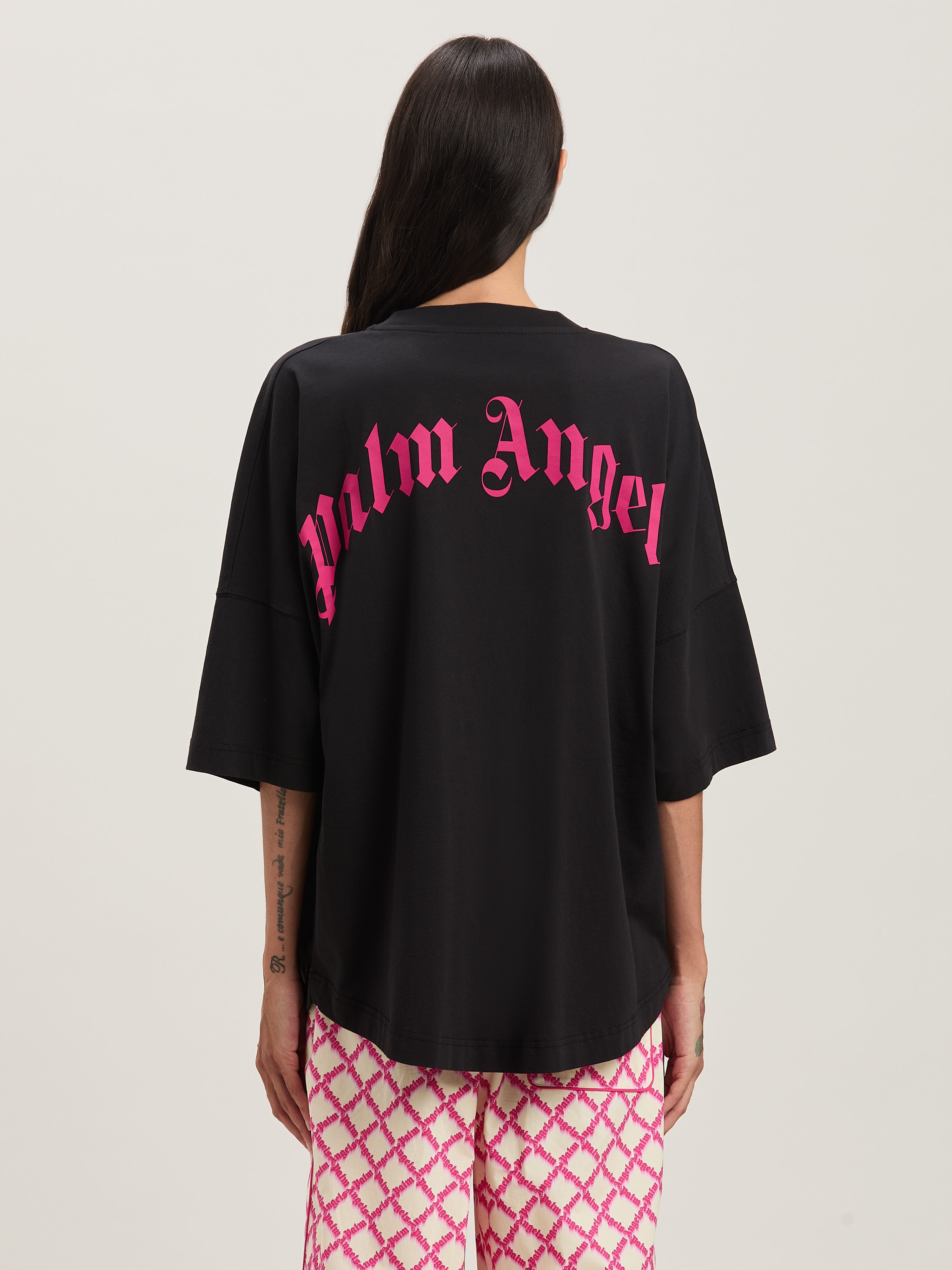 Palm Inlay knit shorts - 5
