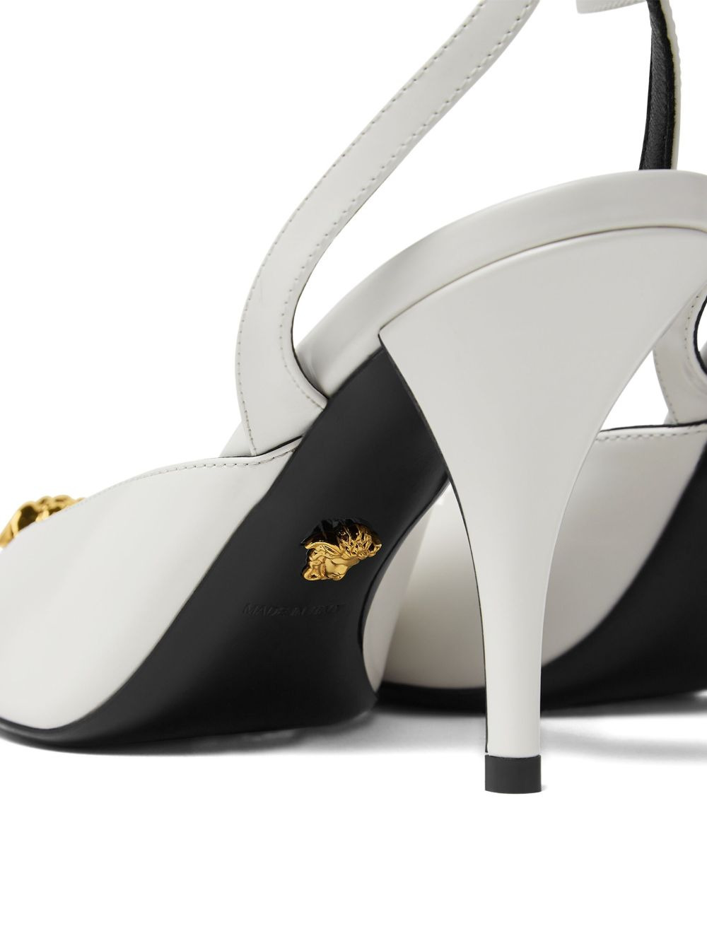 85mm La Medusa-head pointed-toe pumps - 4
