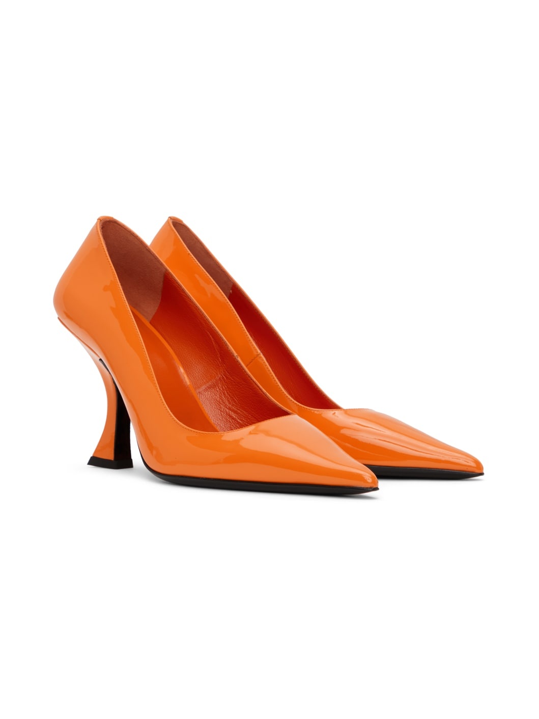 Orange Viva Heels - 4