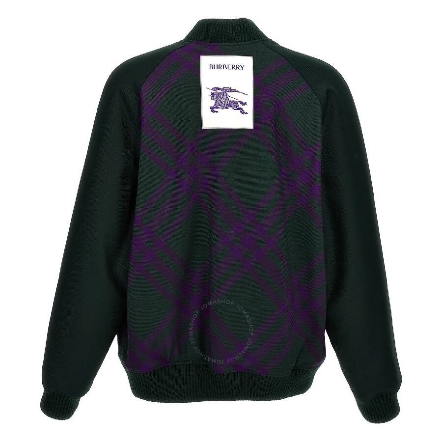 Burberry Checked Reversible Bomber Jacket With Zipper - 3