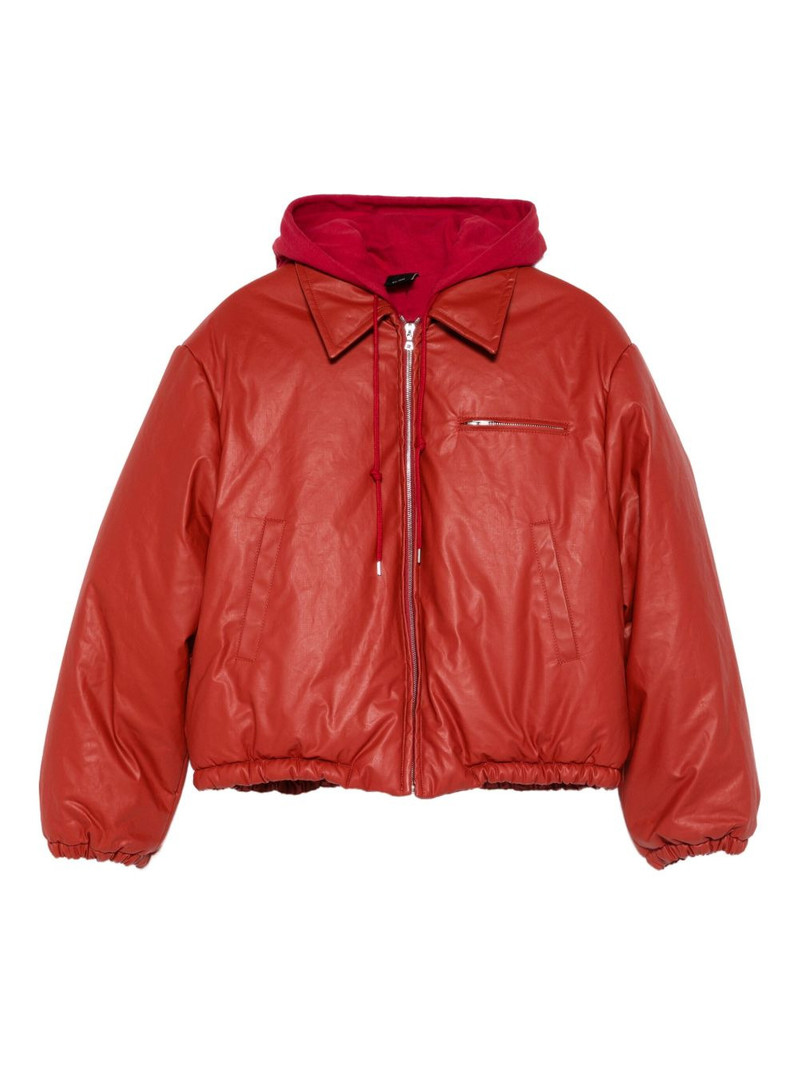 hooded zip coat 1
