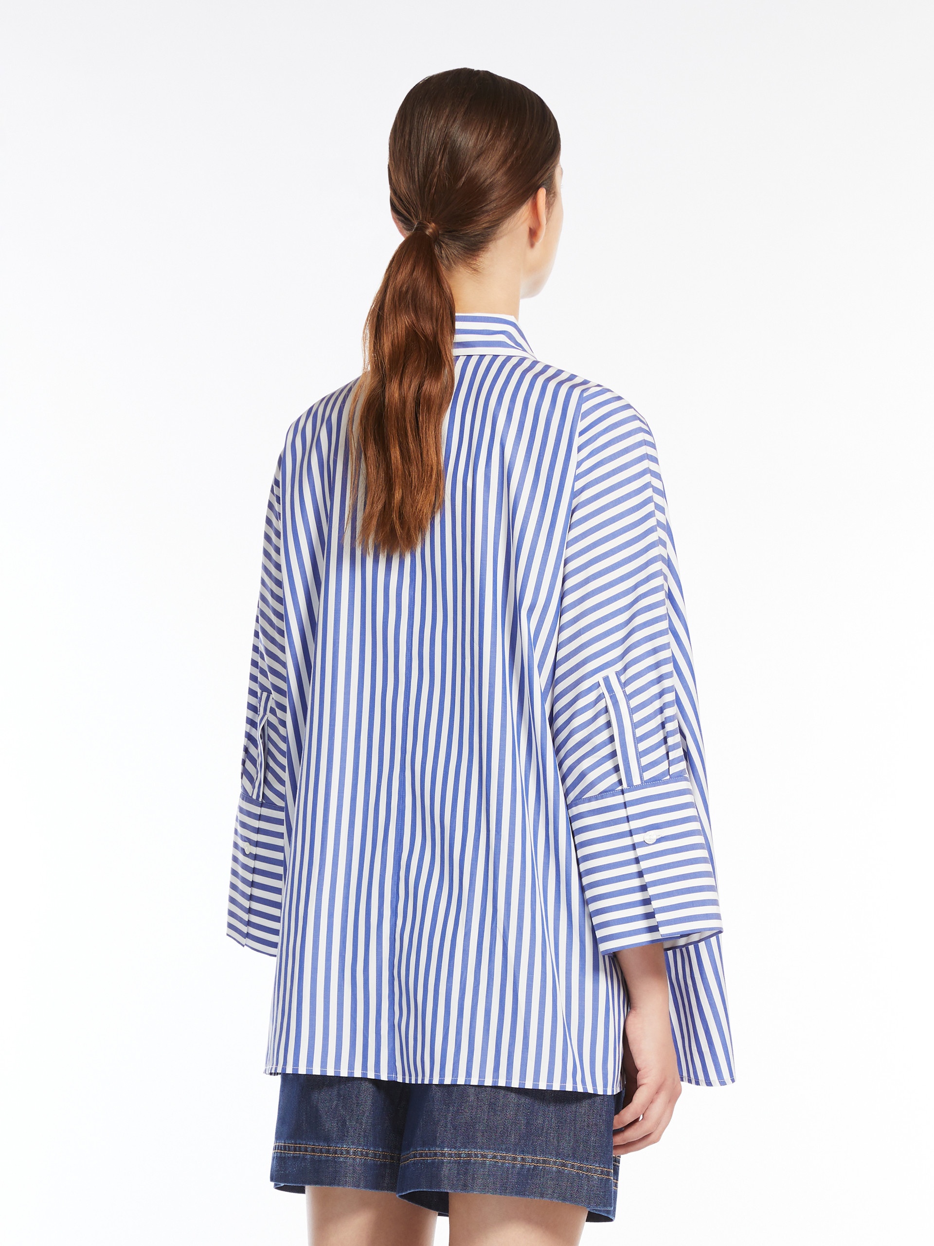 HUDSON Cotton poplin shirt - 4
