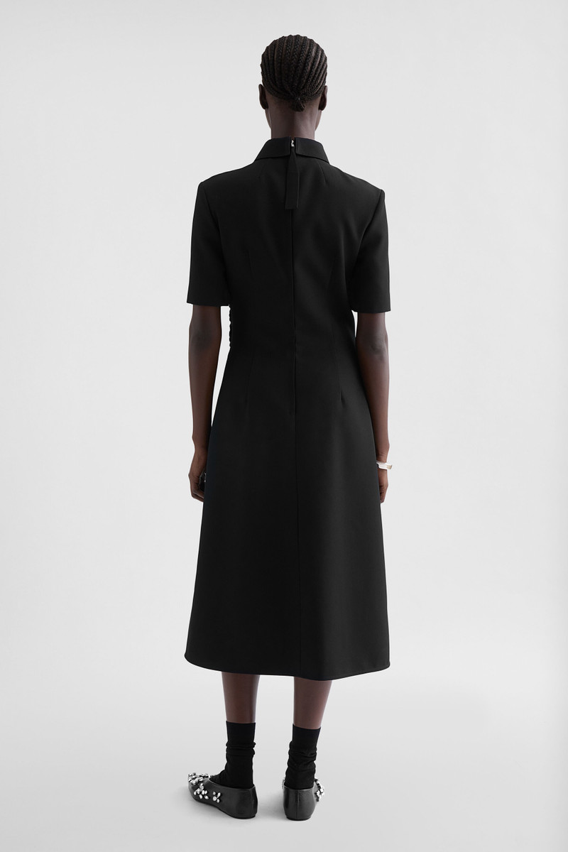Wool Gabardine Shirt Dress 5