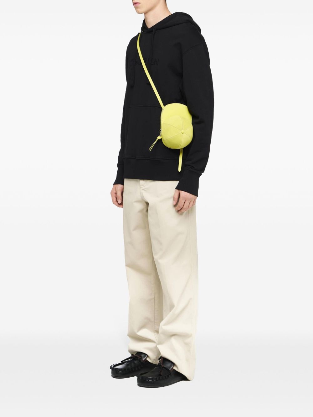 logo-embroidered hoodie - 2