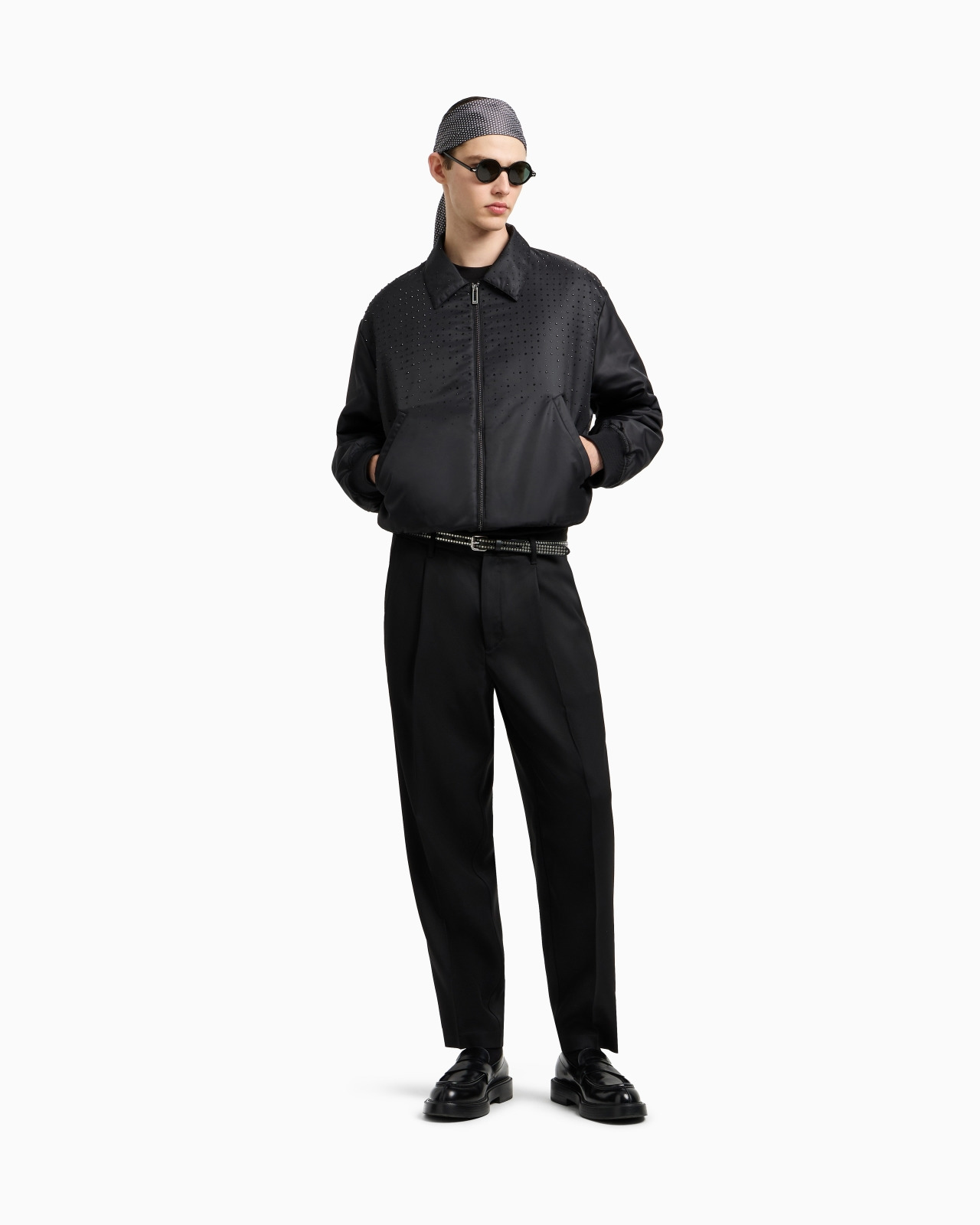 CLUBWEAR T-SHIRT IN A LYOCELL BLEND JERSEY WITH RHINESTONES - 2