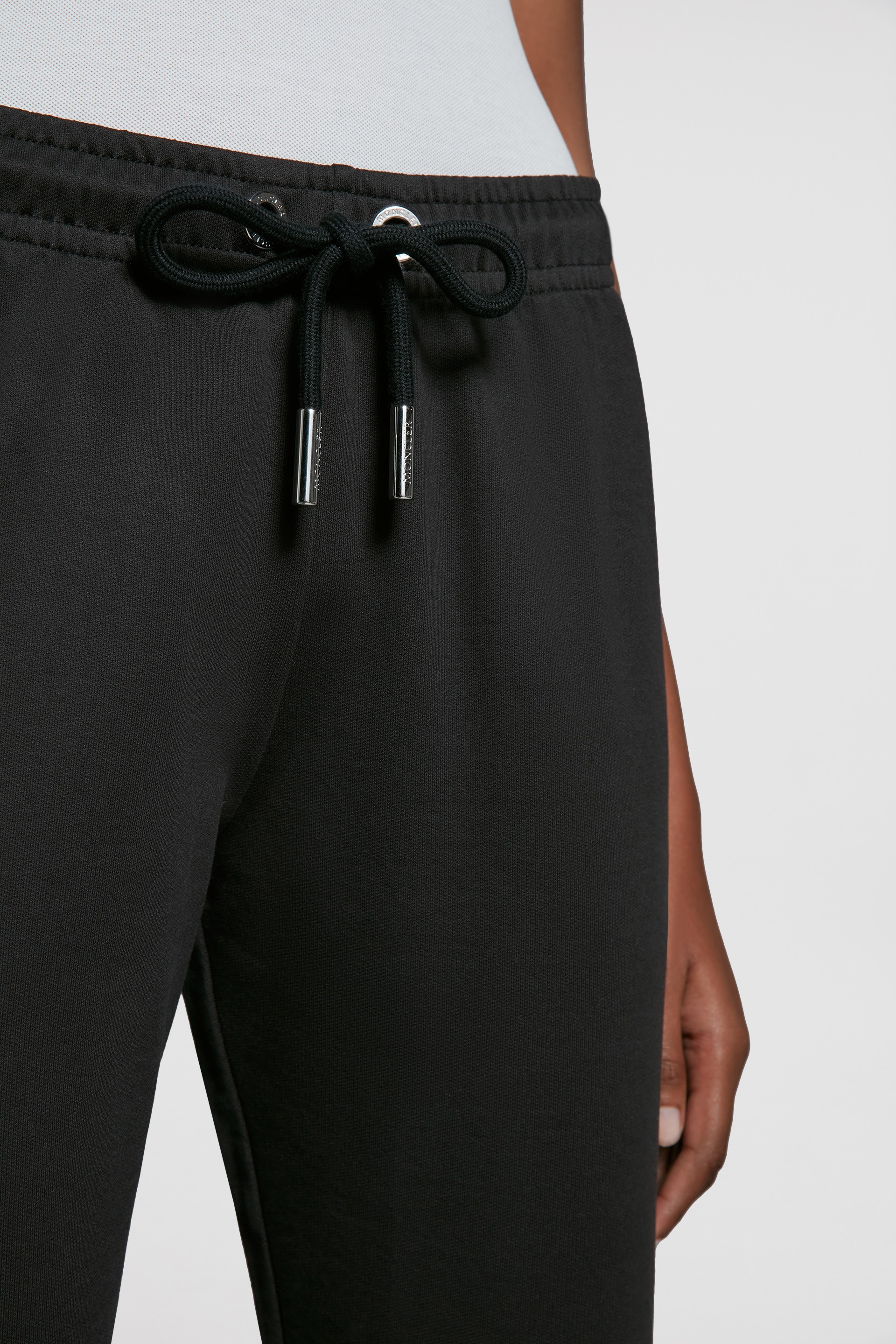 Logo Patch Cotton Sweatpants - 6