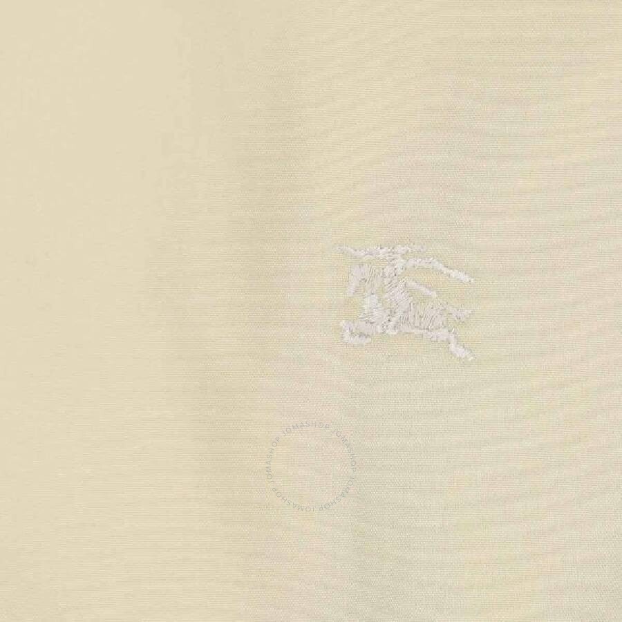 Burberry Logo-Embroidered Short Sleeve Poplin Shirt - 4
