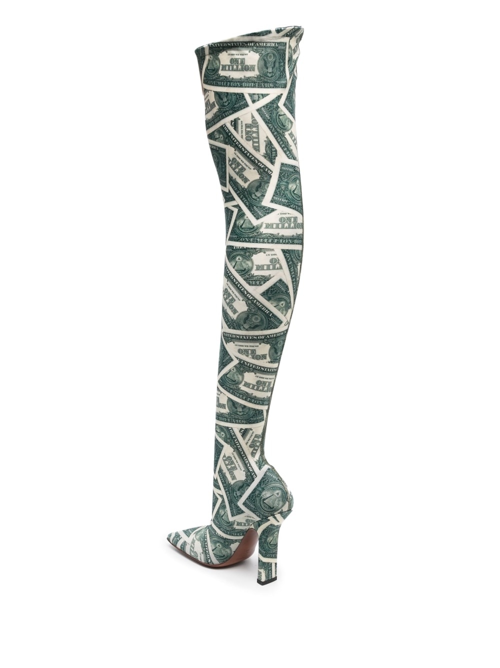 Million Dollar Boomerang thigh-high 115mm boots - 3