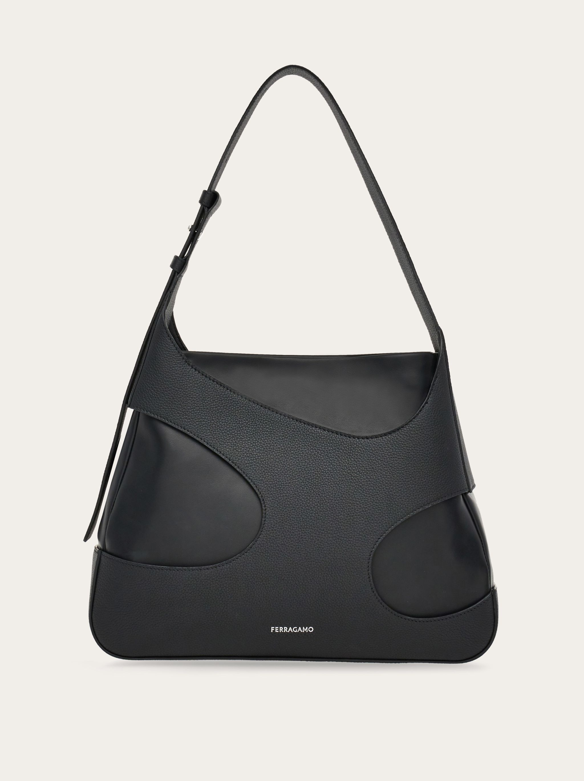 Shoulder bag with cut-out detailing (L) - 1