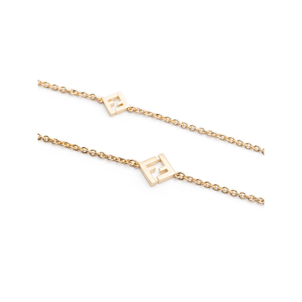 Fendi Gold Necklaces Women - 2