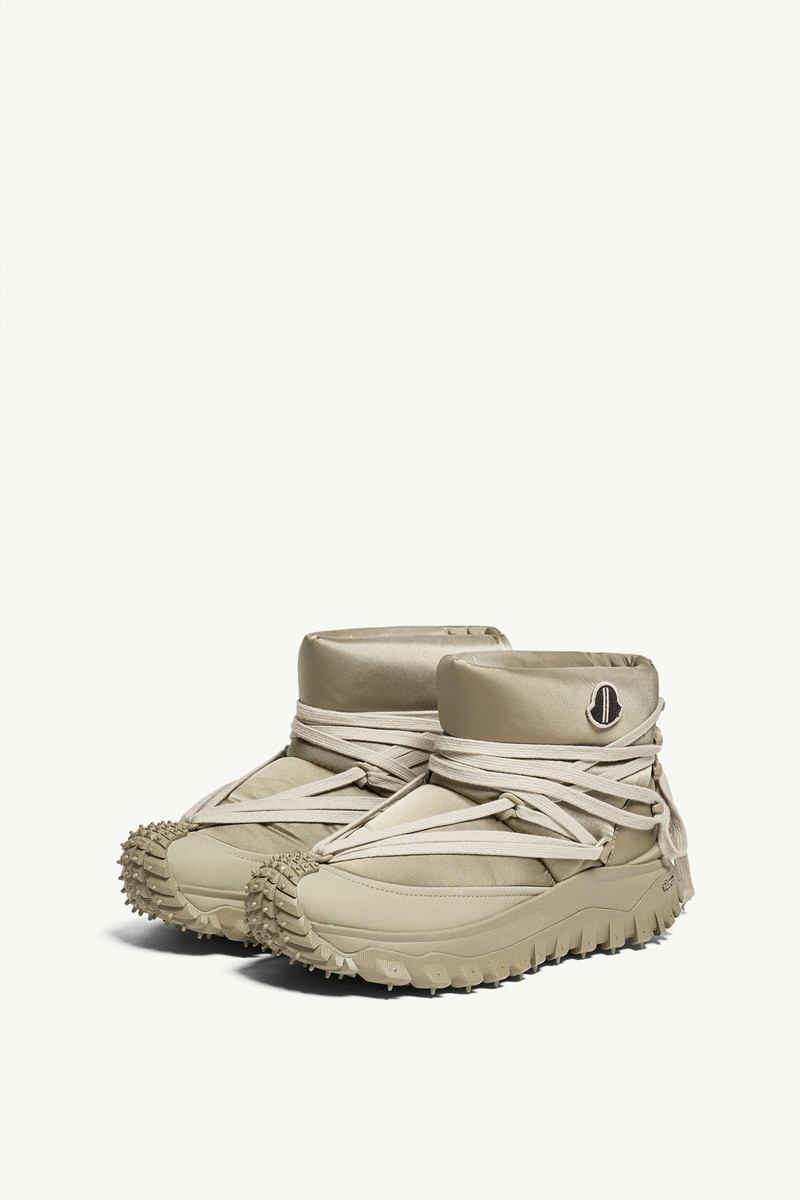 Moncler + Rick Owens Trailgrip Megalace Leather Boots 3