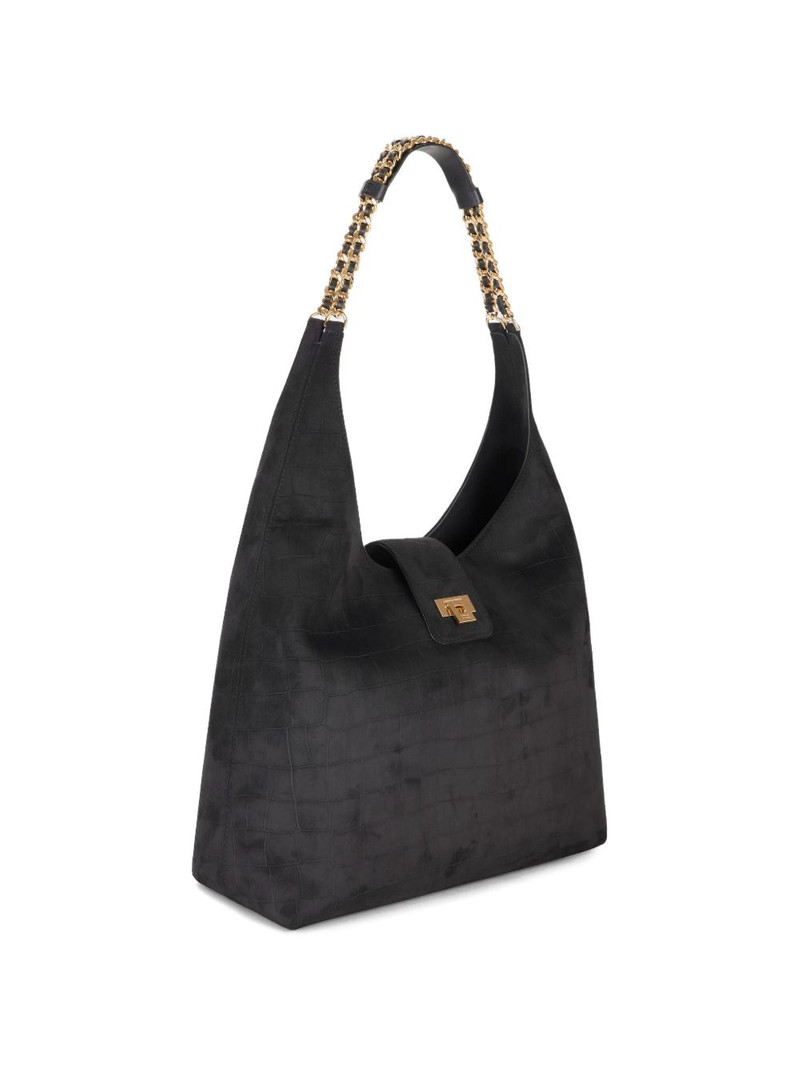 crocodile-effect tote bag 3